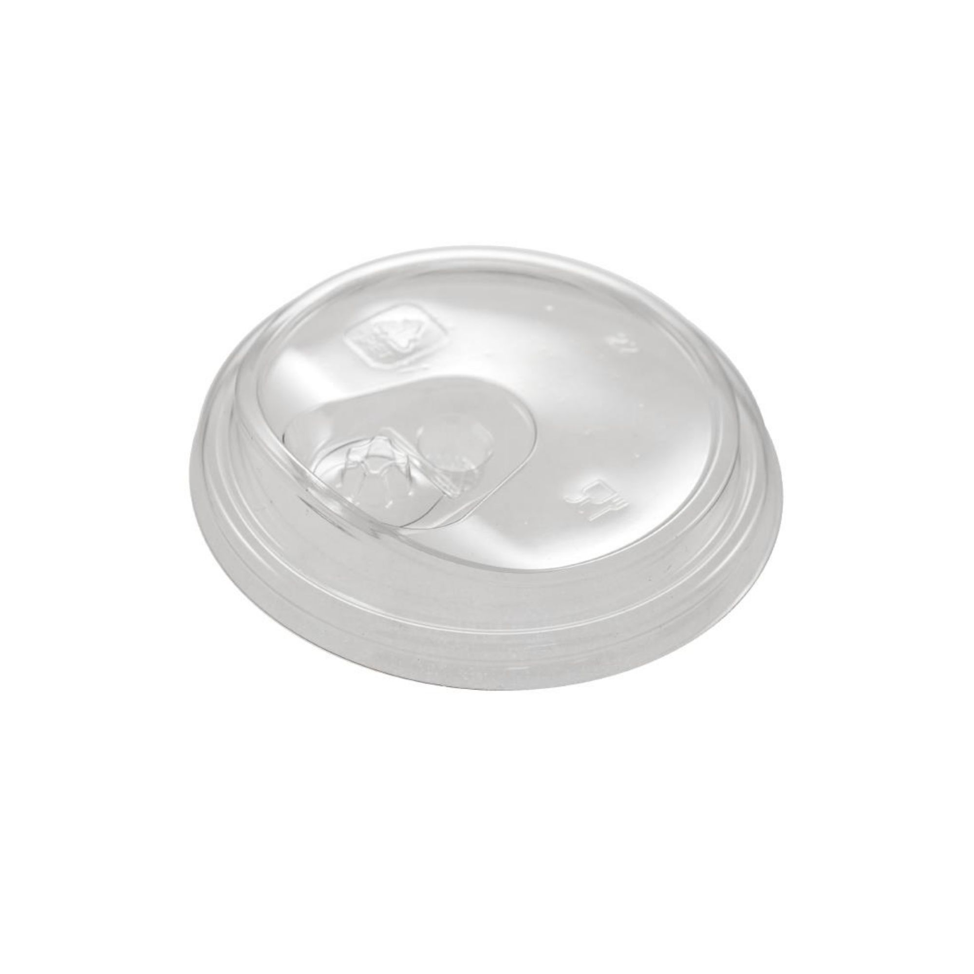 Picture of Huhtamaki RPET Strawless Cold Cups Lids (1000 Pack) - HC199