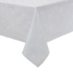 Picture of Mitre Luxury Luxor Tablecloth Ivy Leaf White 1350 x 2750mm - GW447