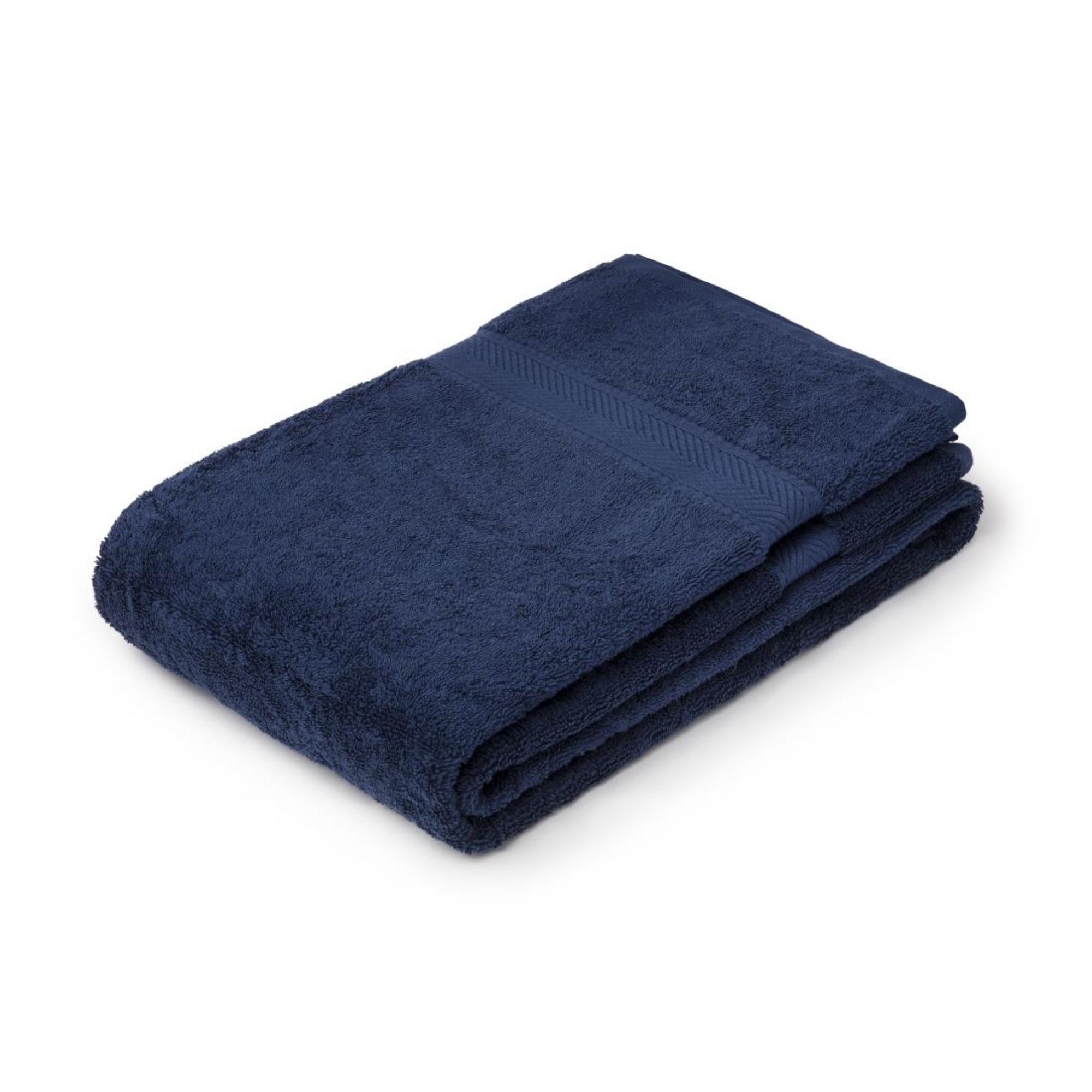 Picture of Mitre Essentials Nova Bath Sheet Navy - GW371