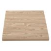 Picture of Bolero Pre-drilled Square Tabletop Antique Natural 600mm - GR325