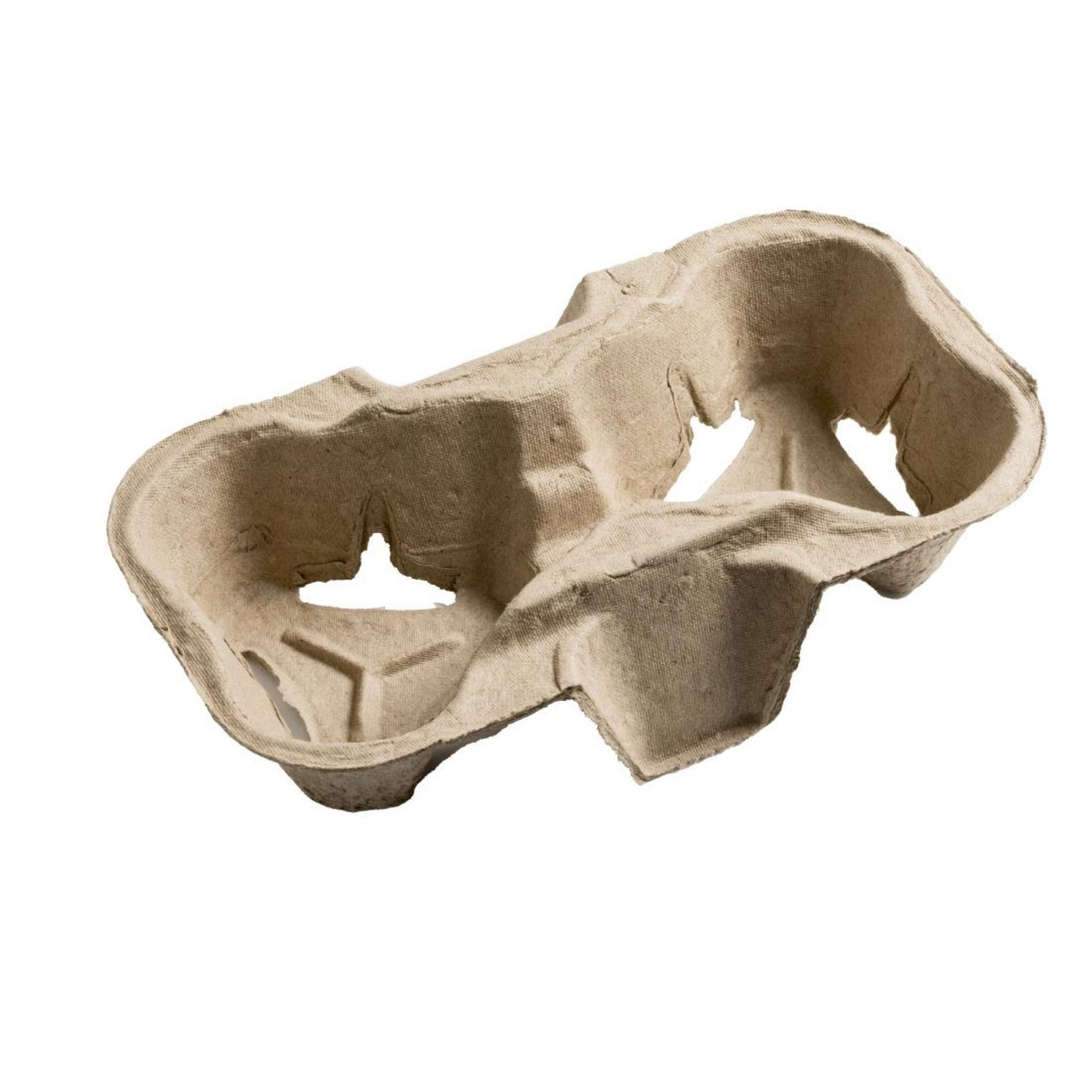 Picture of Moulded Pulp Fibre Two Cup Carrier (360 Pack) - GP566