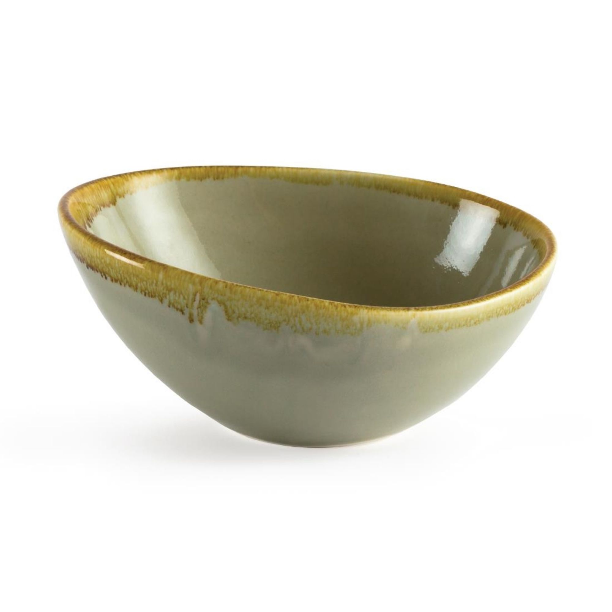 Picture of Olympia Kiln Bowl Moss 165mm (Pack of 6) - GP470