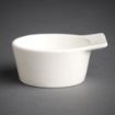 Picture of Olympia Lumina Winged Ramekin Dish White 70mm (6 pack) - GM467