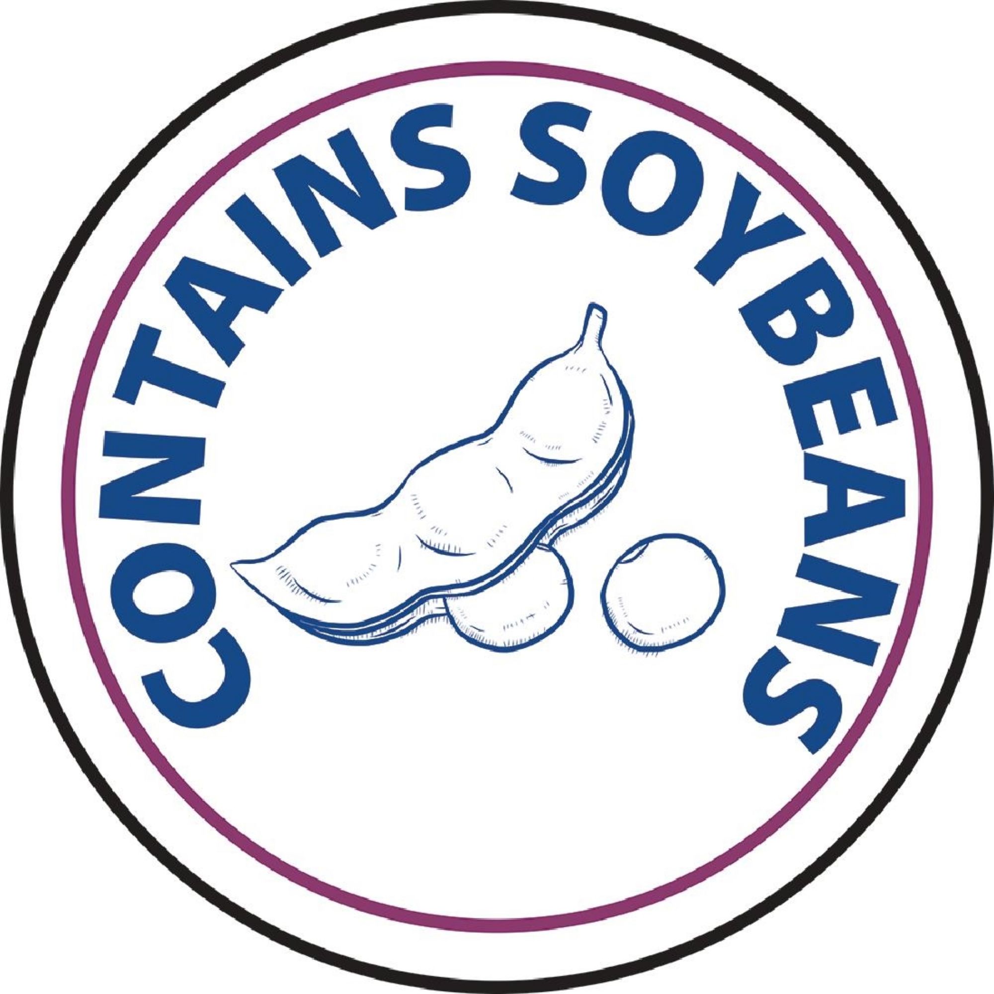 Picture of Vogue Food Allergen Label Soybean (1000 pack) - GM804