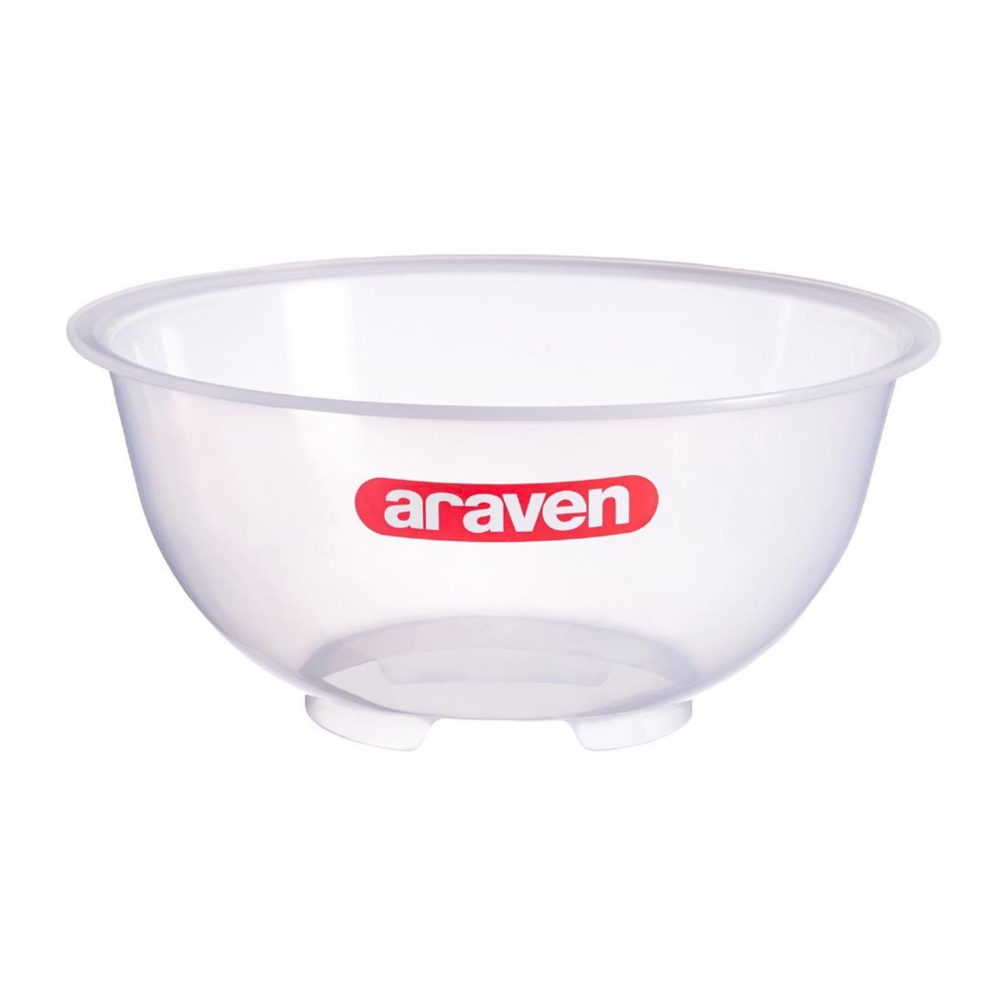 Picture of Araven Polypropylene Mixing Bowl Transparent 4.5Ltr - GL977