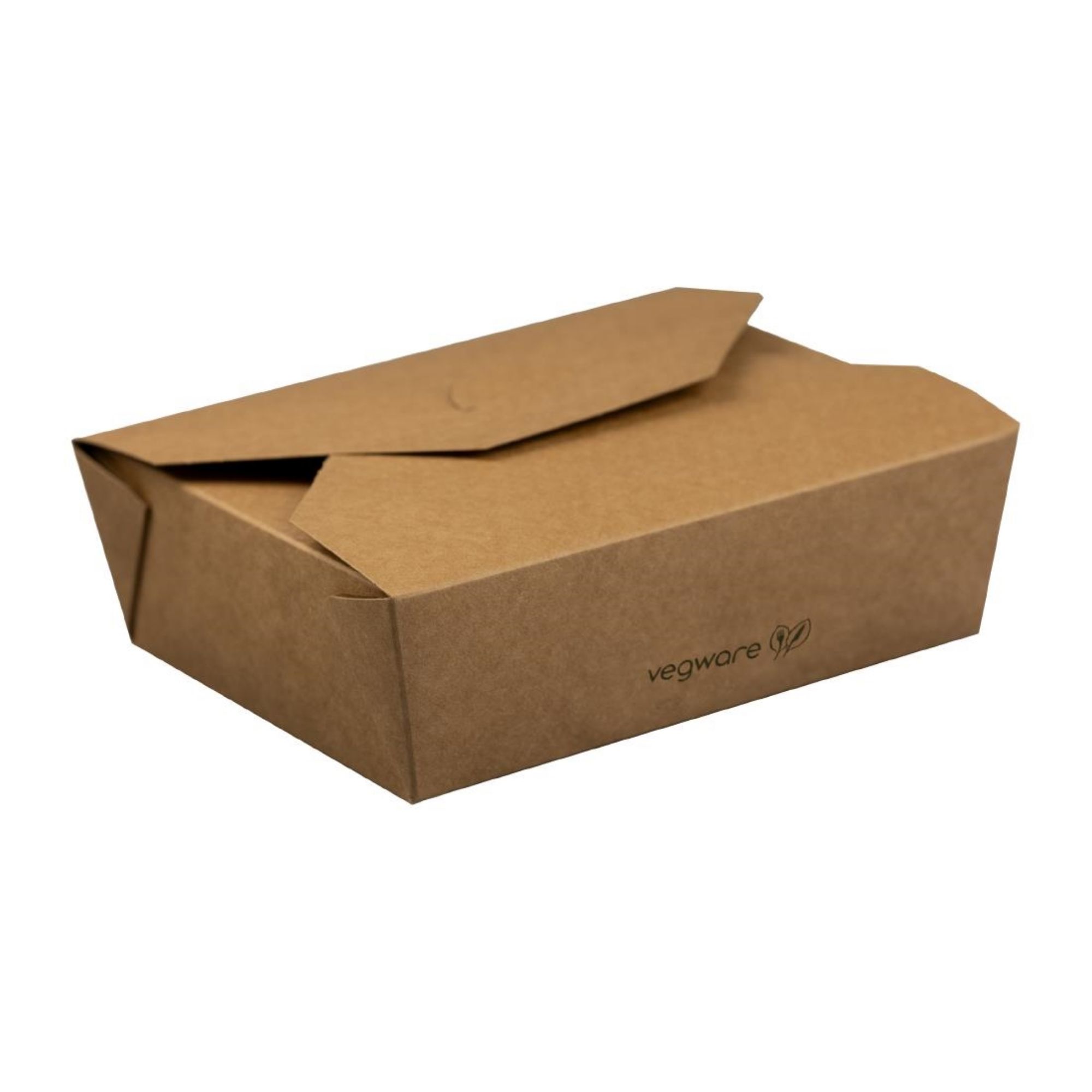 Picture of Vegware Compostable Paperboard Food Boxes No.5 1050ml / 37oz (150 pack) - GL859
