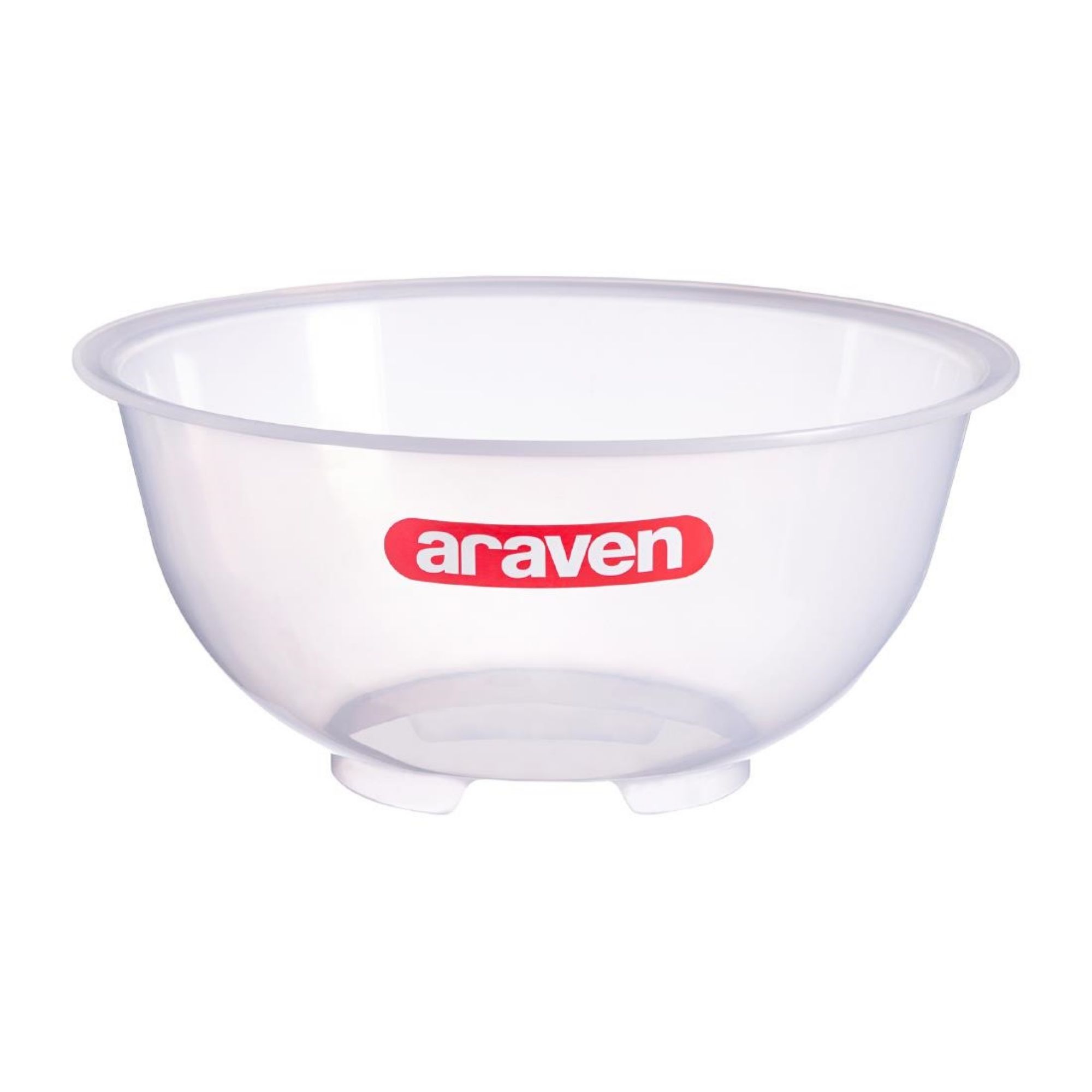 Picture of Araven Polypropylene Mixing Bowl Transparent 7Ltr - GL978