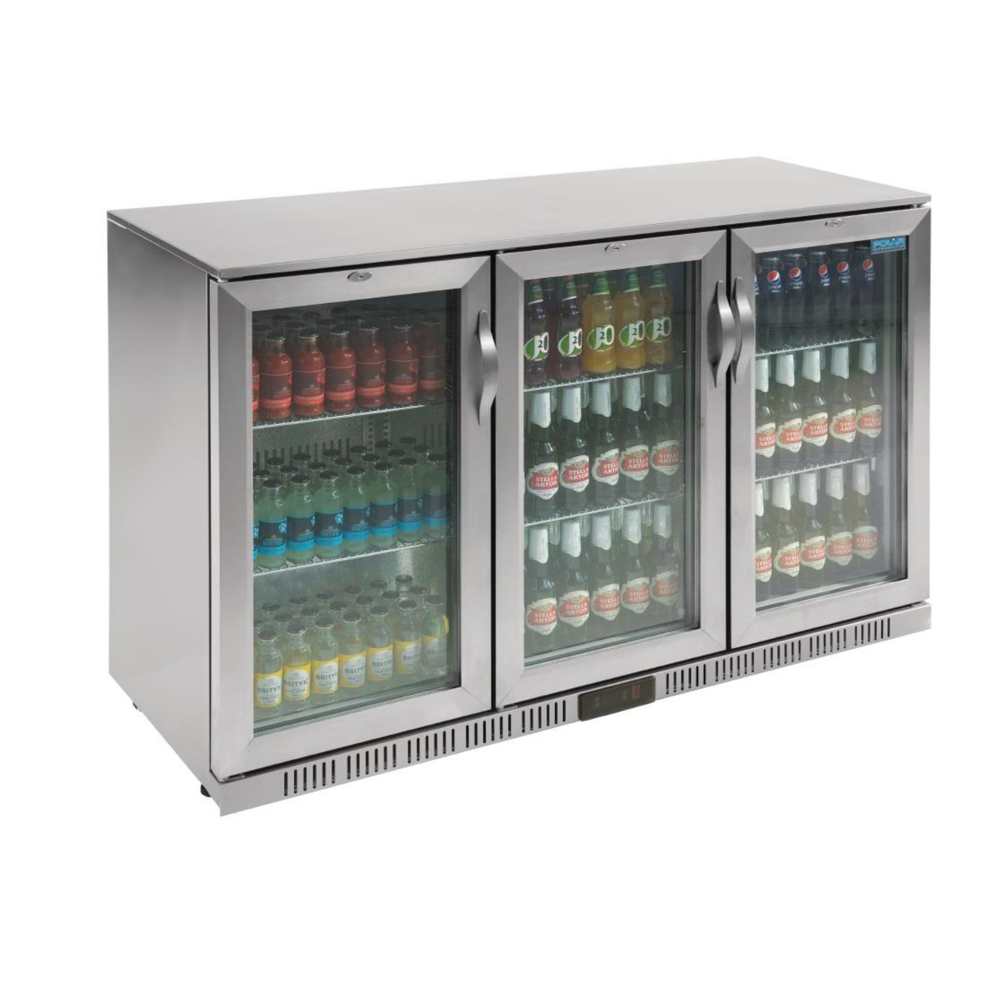 Picture of Polar G-Series Back Bar Cooler with Hinged Doors Stainless Steel 330Ltr - GL009