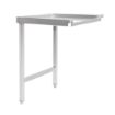 Picture of Vogue Pass Through Dishwash Table Left 600mm - GJ533
