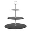 Picture of Olympia 3 Tier Slate Afternoon Tea Stand - GF991