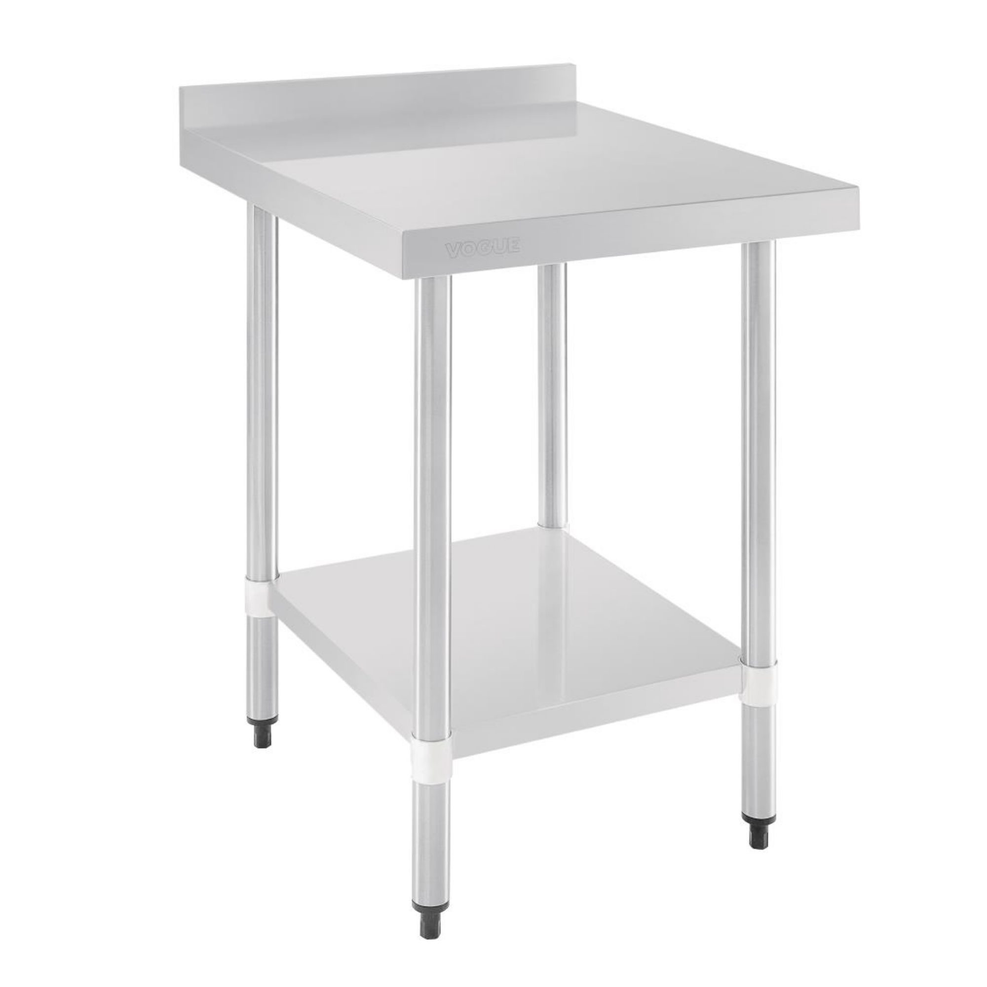 Picture of Vogue Stainless Steel Table with Upstand 600mm - GJ505