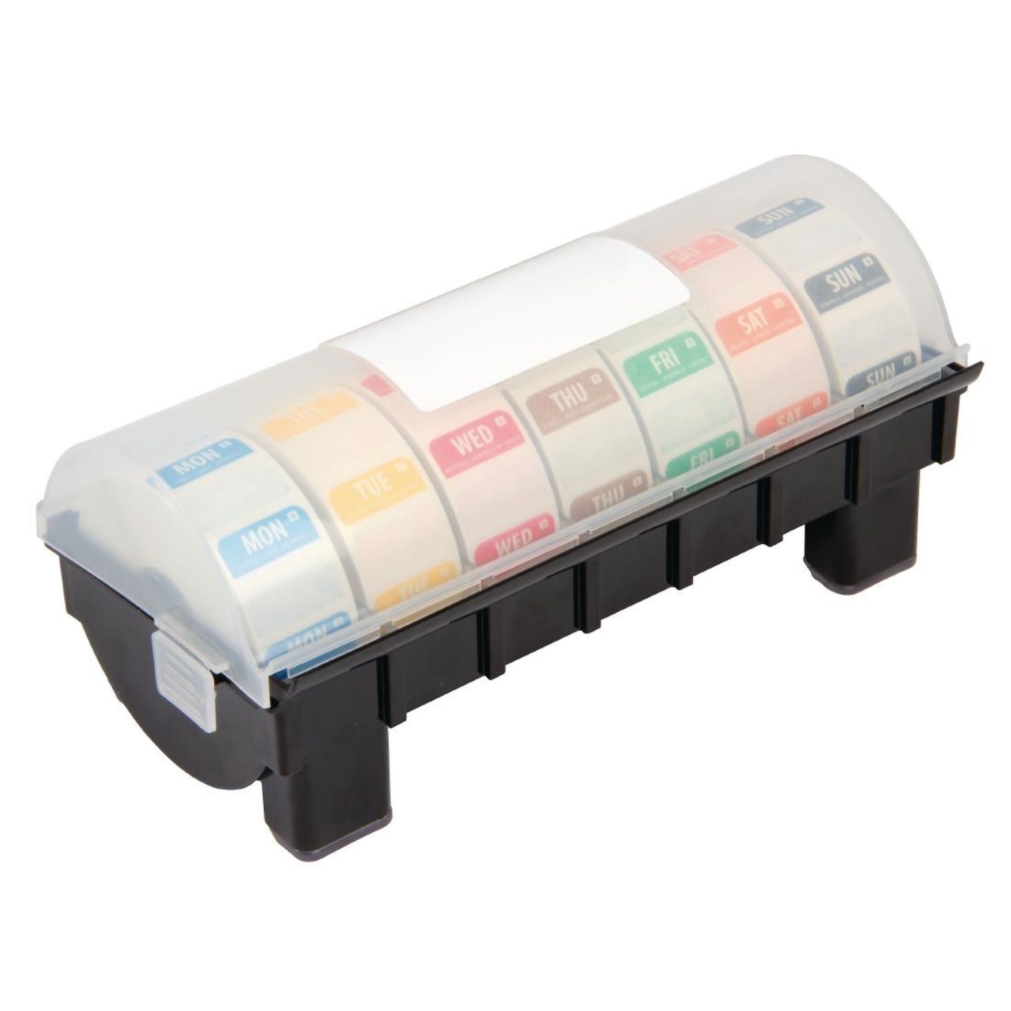 Picture of Hygiplas Dissolvable Colour Coded Food Label Starter kit with 1" Dispenser - GH474