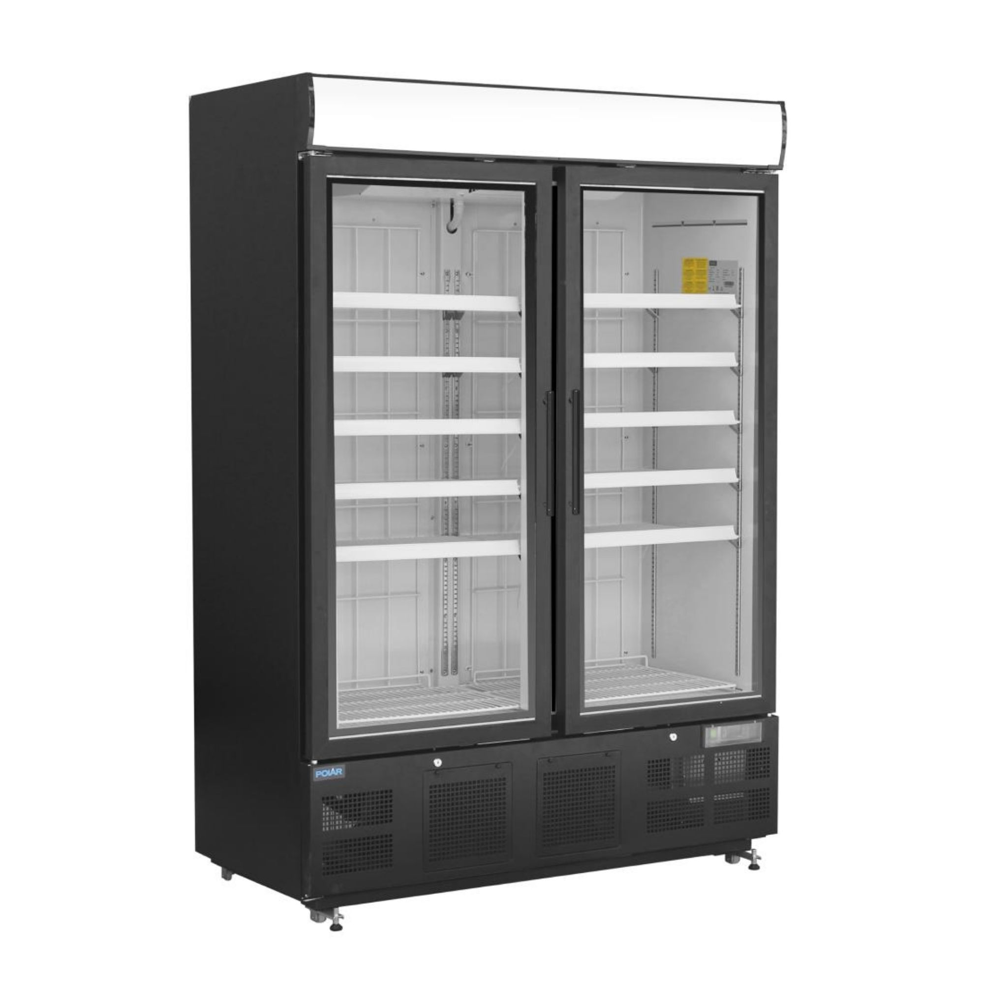 Picture of Polar G-Series Upright Display Freezer 920Ltr Black - GH429