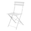 Picture of Bolero Perth Grey Pavement Style Steel Folding Chairs (2 Pack) - GH551