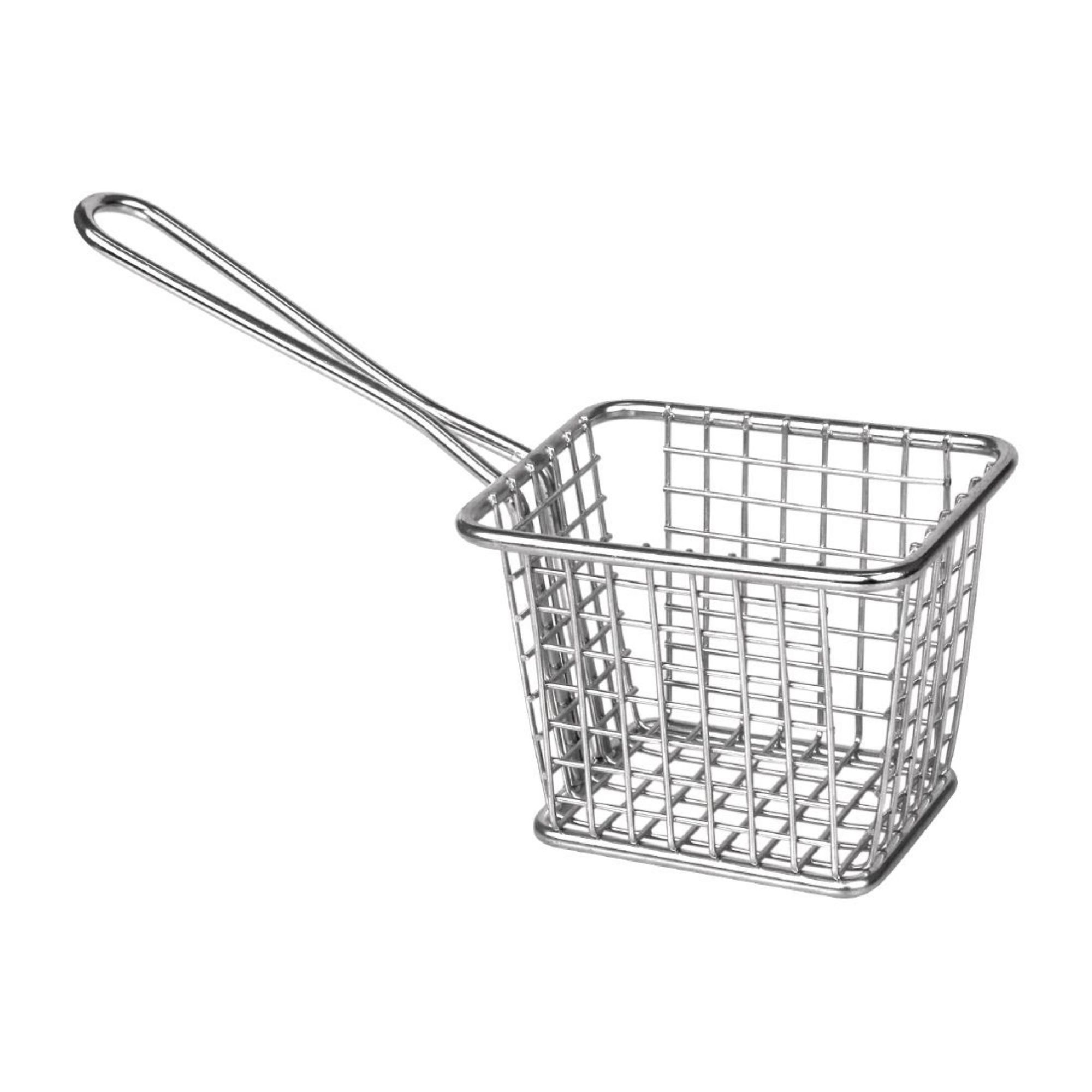 Picture of Olympia Chip basket Square with handle Small - GG866