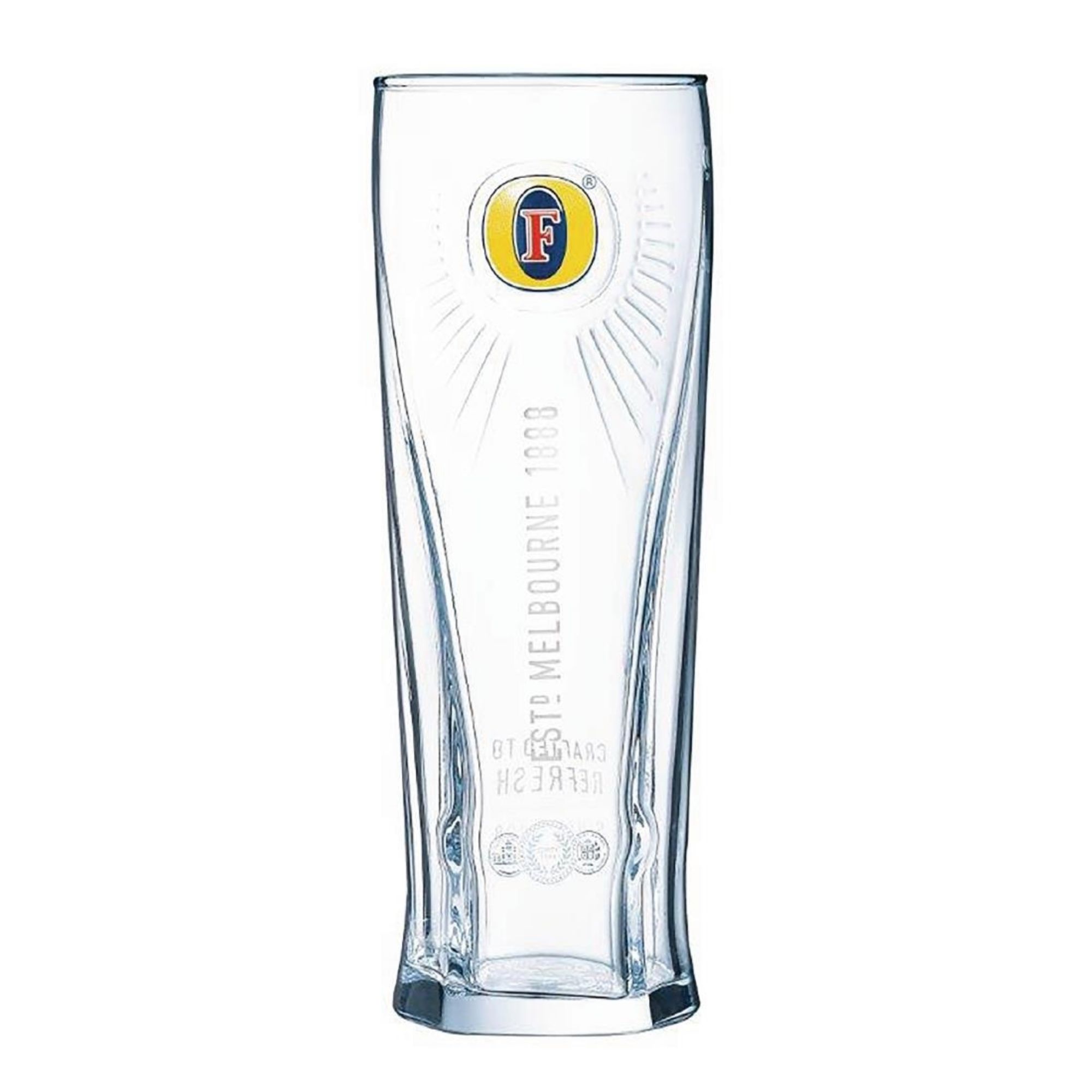 Picture of Arcoroc Fosters Beer Glasses 570ml CE Marked (24 pack) - GG890