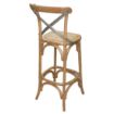 Picture of Bolero Wooden Barstool with Backrest - GG657