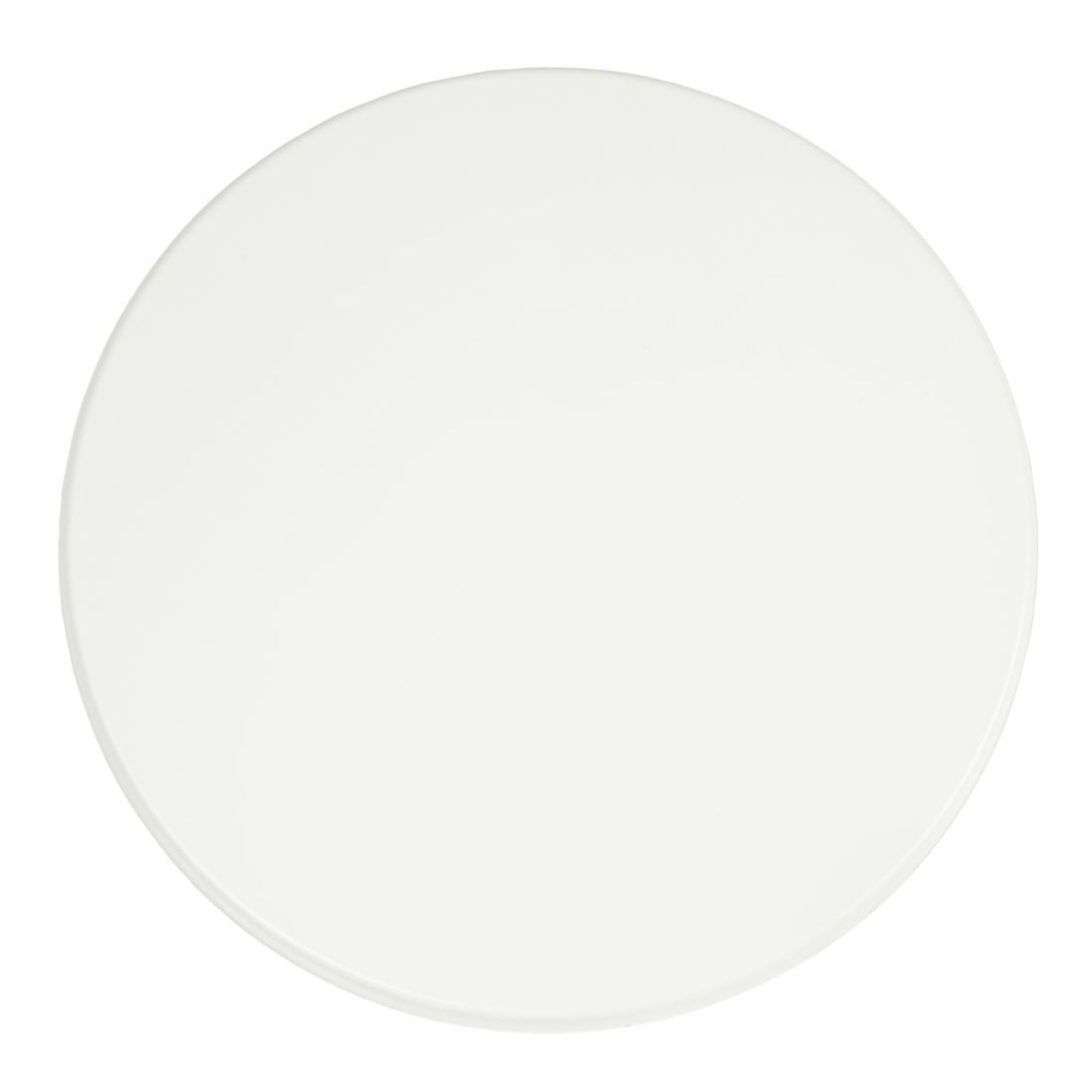 Picture of Bolero Pre-drilled Round Tabletop White 600mm - GG645