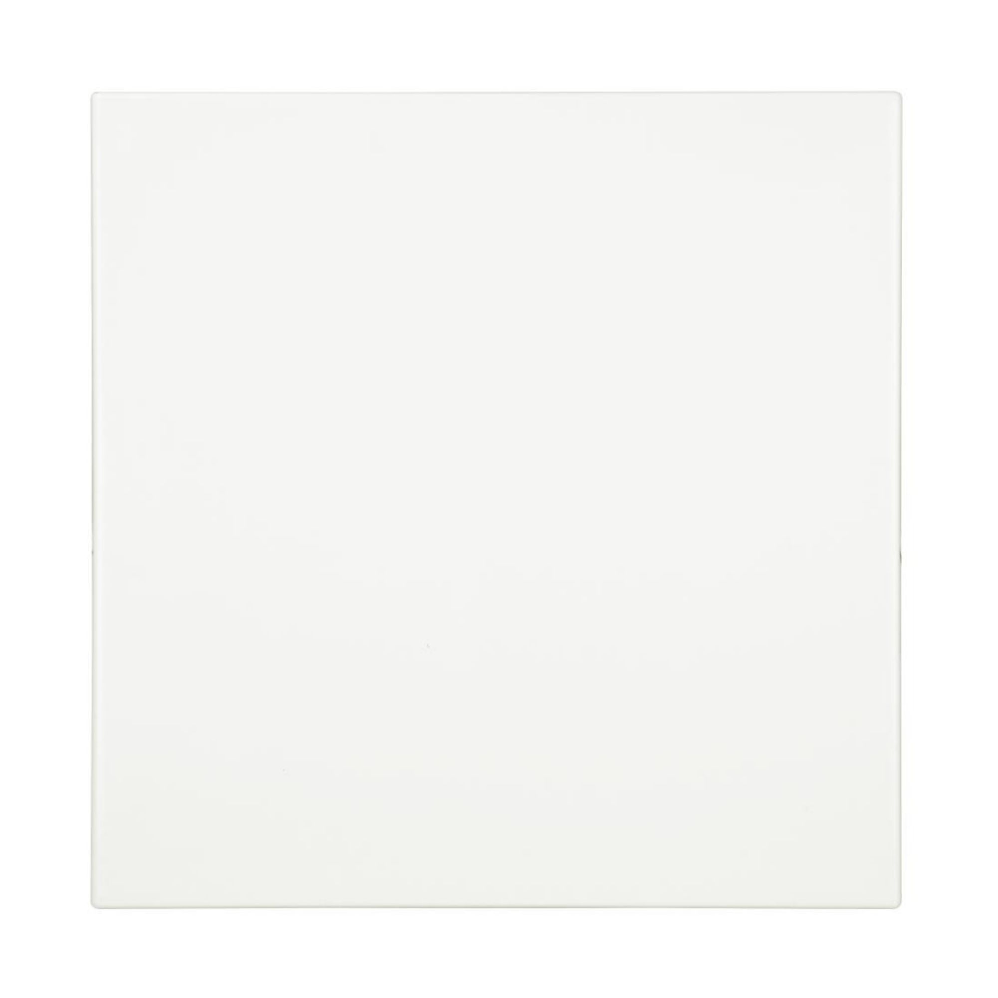 Picture of Bolero Pre-drilled Square Table Top White 600mm - GG637