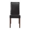 Picture of Bolero Faux Leather Dining Chair Black (2 pack) - GF954