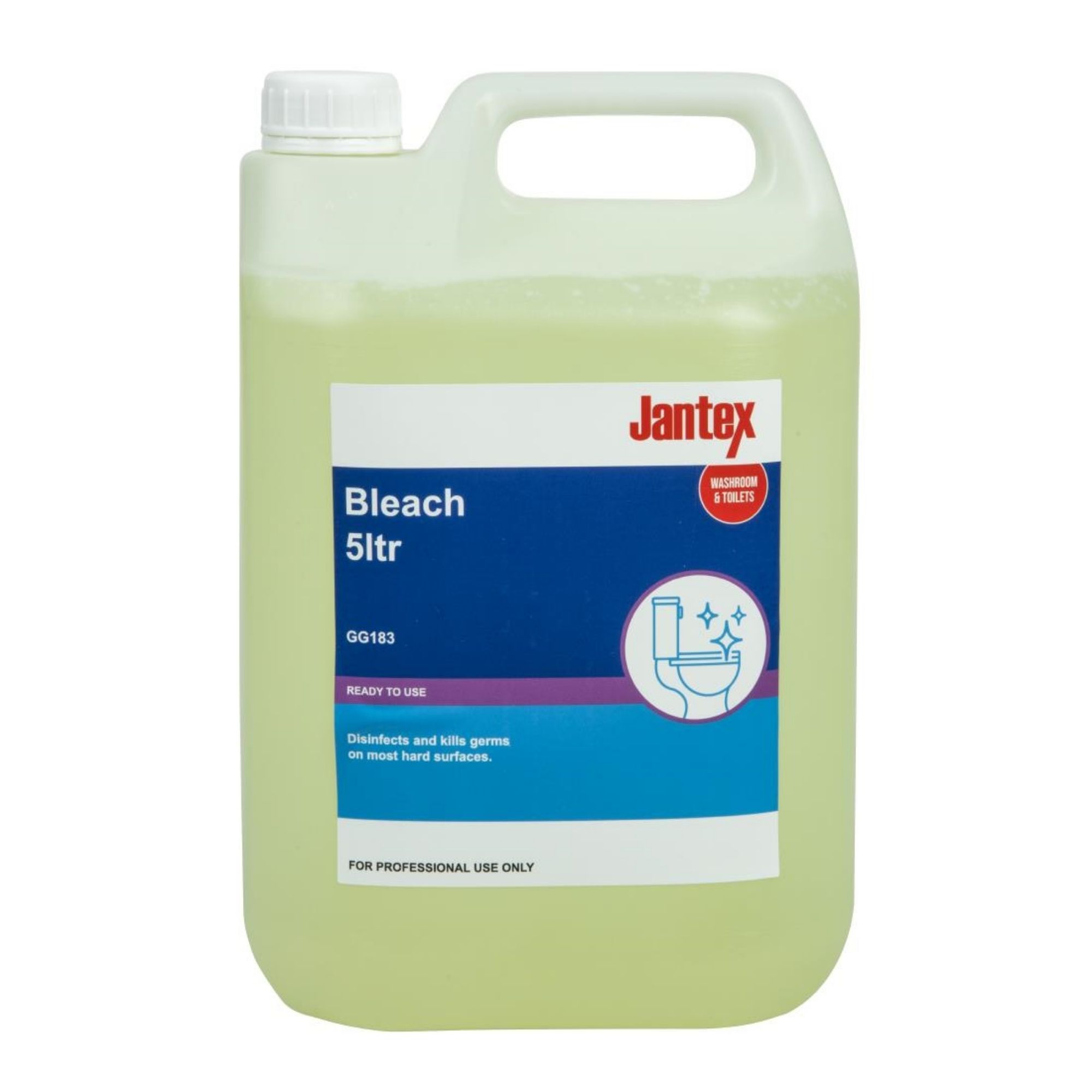 Picture of Jantex Bleach Concentrate 5Ltr (Single Pack) - GG183