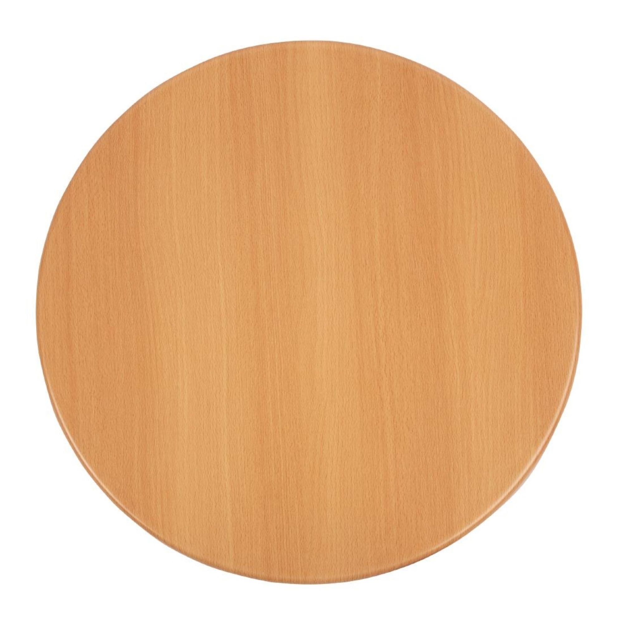 Picture of Bolero Pre-drilled Round Tabletop Beech Effect 600mm - GG642