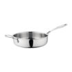 Picture of Vogue Stainless Steel & Aluminium Tri-Wall Sauté Pan 240mm - GG031
