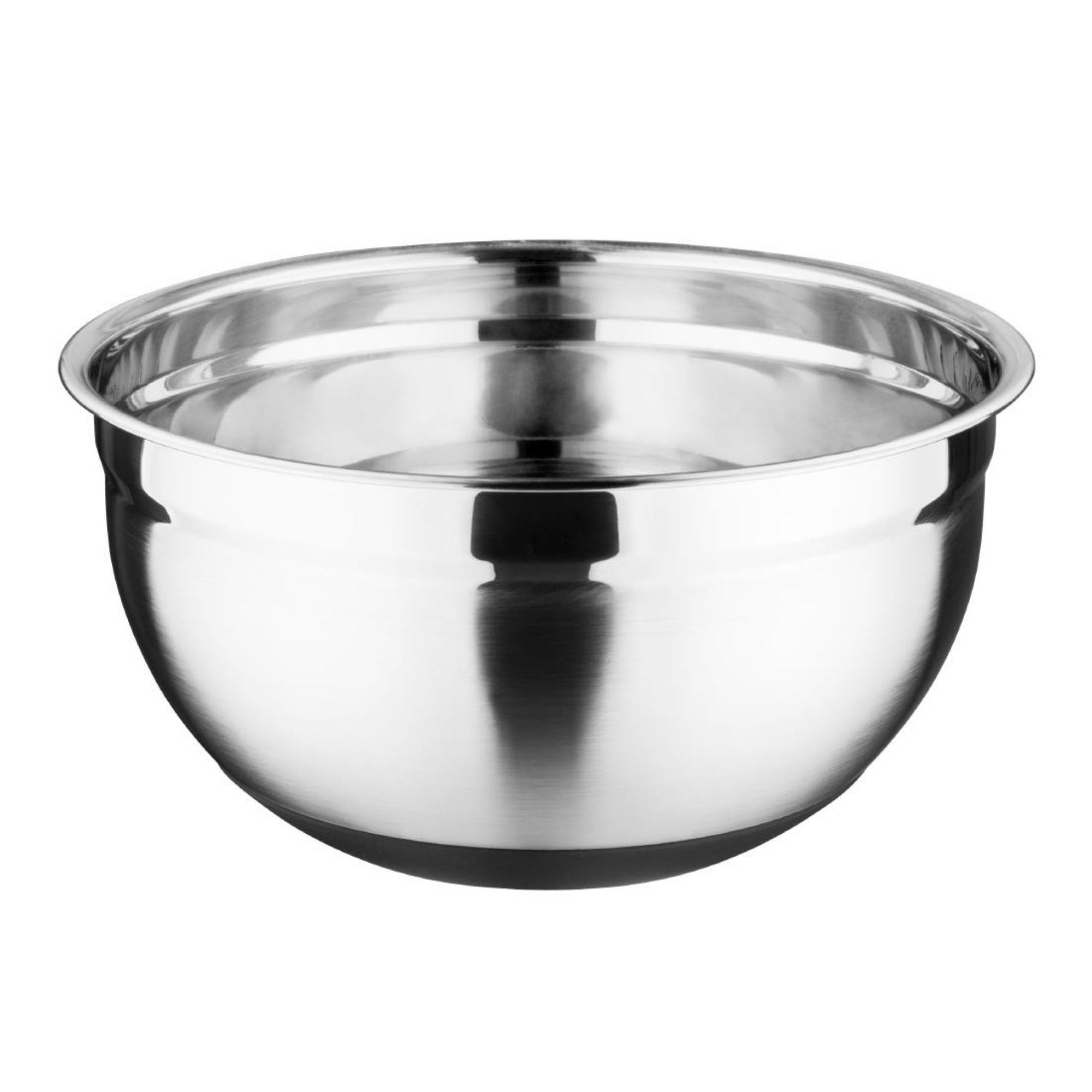 Picture of Vogue Stainless Steel Mixing Bowl with Silicone Base 8Ltr - GG023