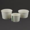 Picture of Vegware Compostable Hot Food Pots 340ml / 12oz (500 pack) - GF046