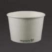 Picture of Vegware Compostable Hot Food Pots 455ml / 16oz (500 pack) - GF047