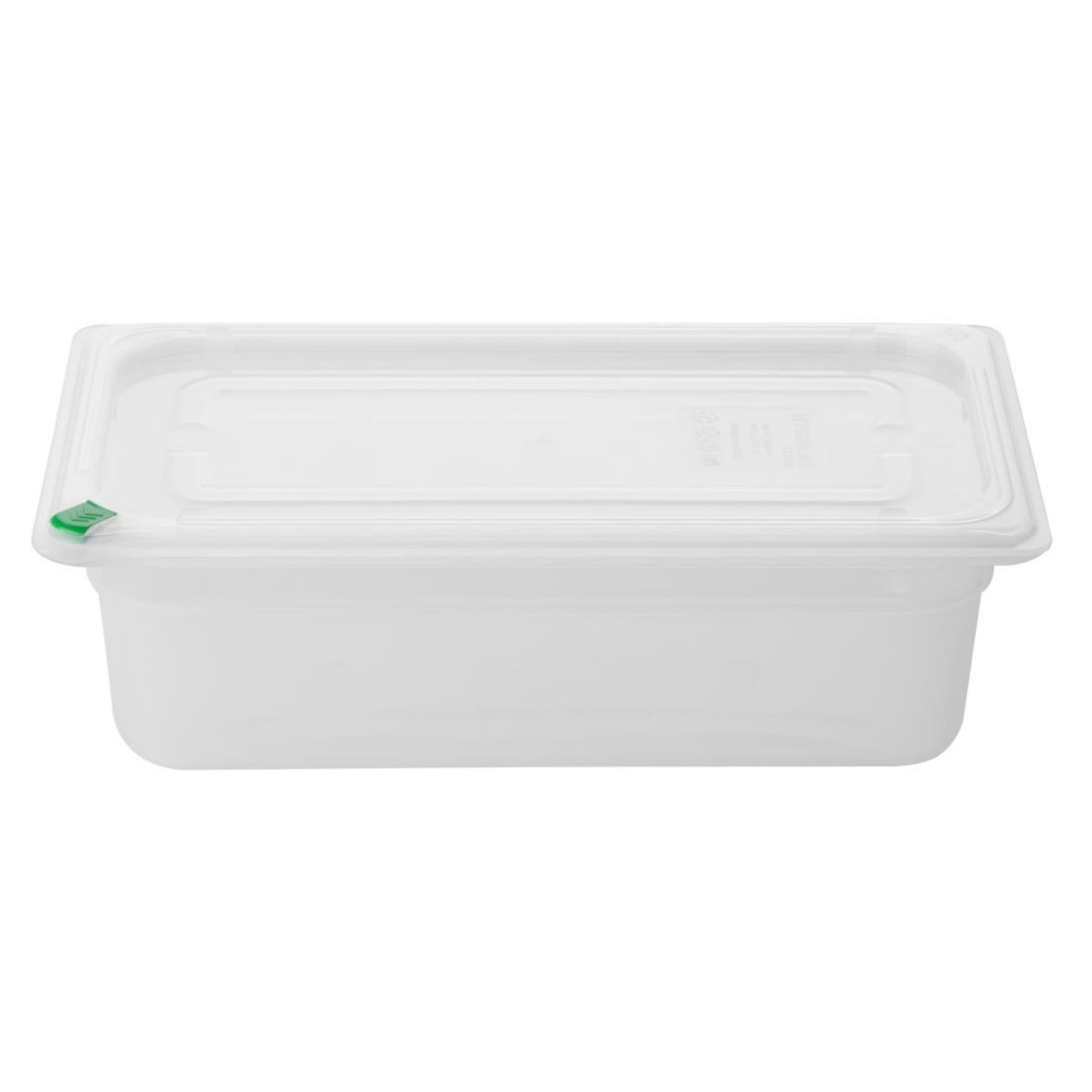 Picture of Hygiplas Click PP GN Container 1/3 with Lid & 7 Colour Clips 100mm 3.6Ltr (Set 4) - FZ092