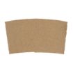 Picture of Fiesta Recyclable Corrugated Cup Sleeves for 8oz Cup (1000 Pack) - GD328