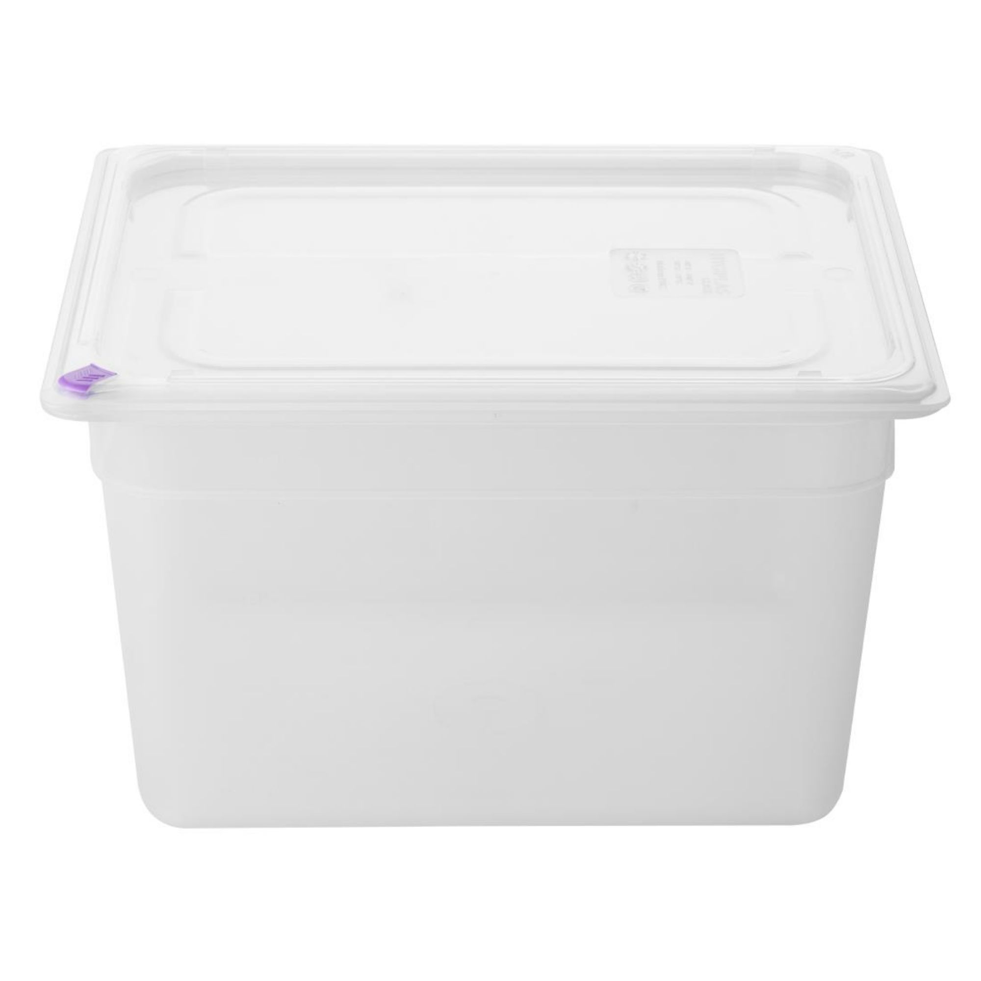 Picture of Hygiplas Click PP GN Container 1/2 with Lid & 7 Colour Clips 200mm 11.7Ltr (Set 4) - FZ091