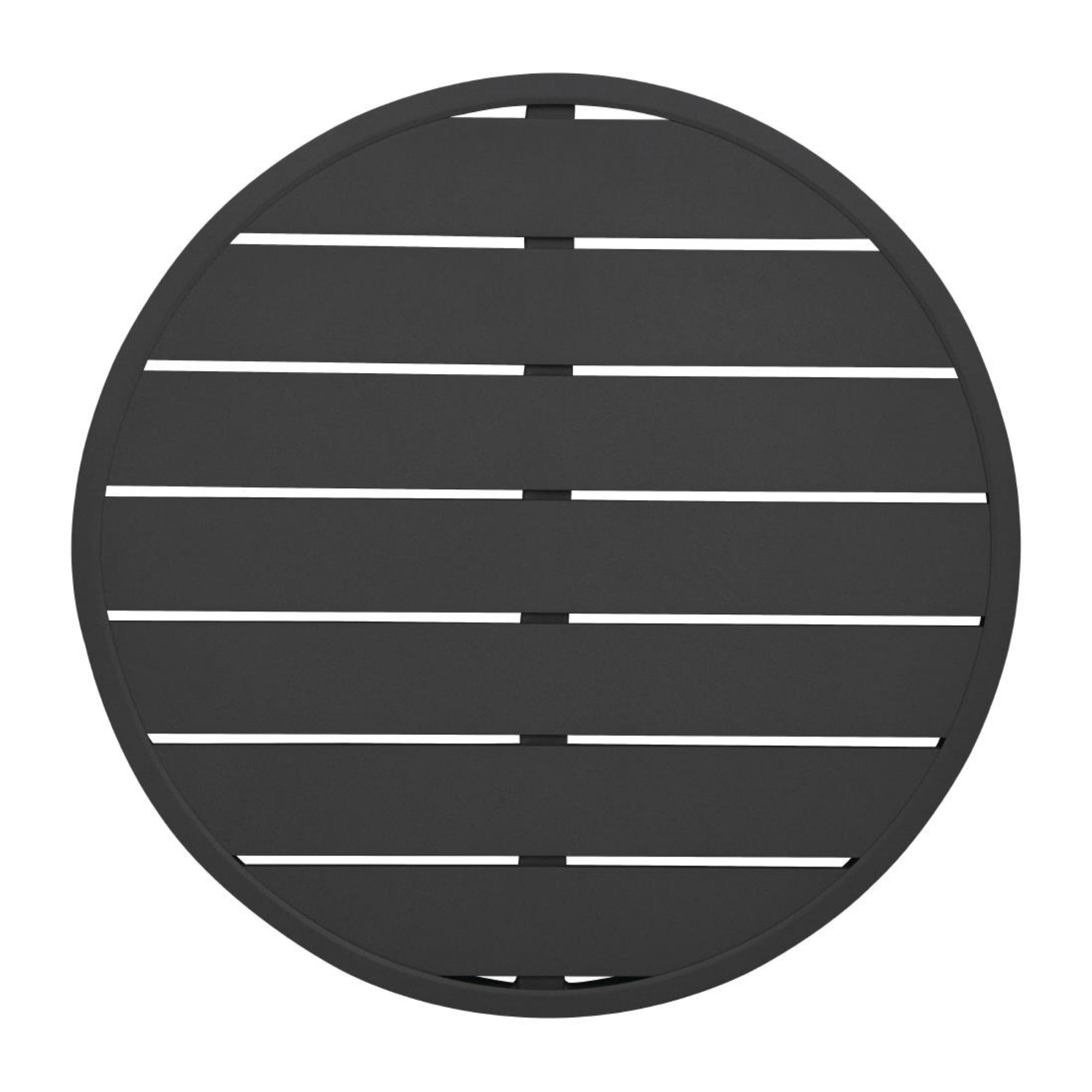 Picture of Bolero Aluminium Round Table Top Black 580mm - FX039