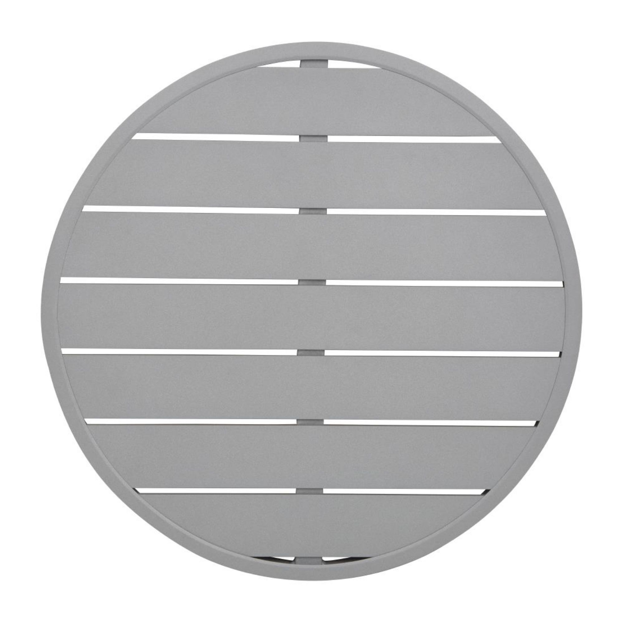 Picture of Bolero Aluminium Round Table Top Light Grey 580mm - FX038