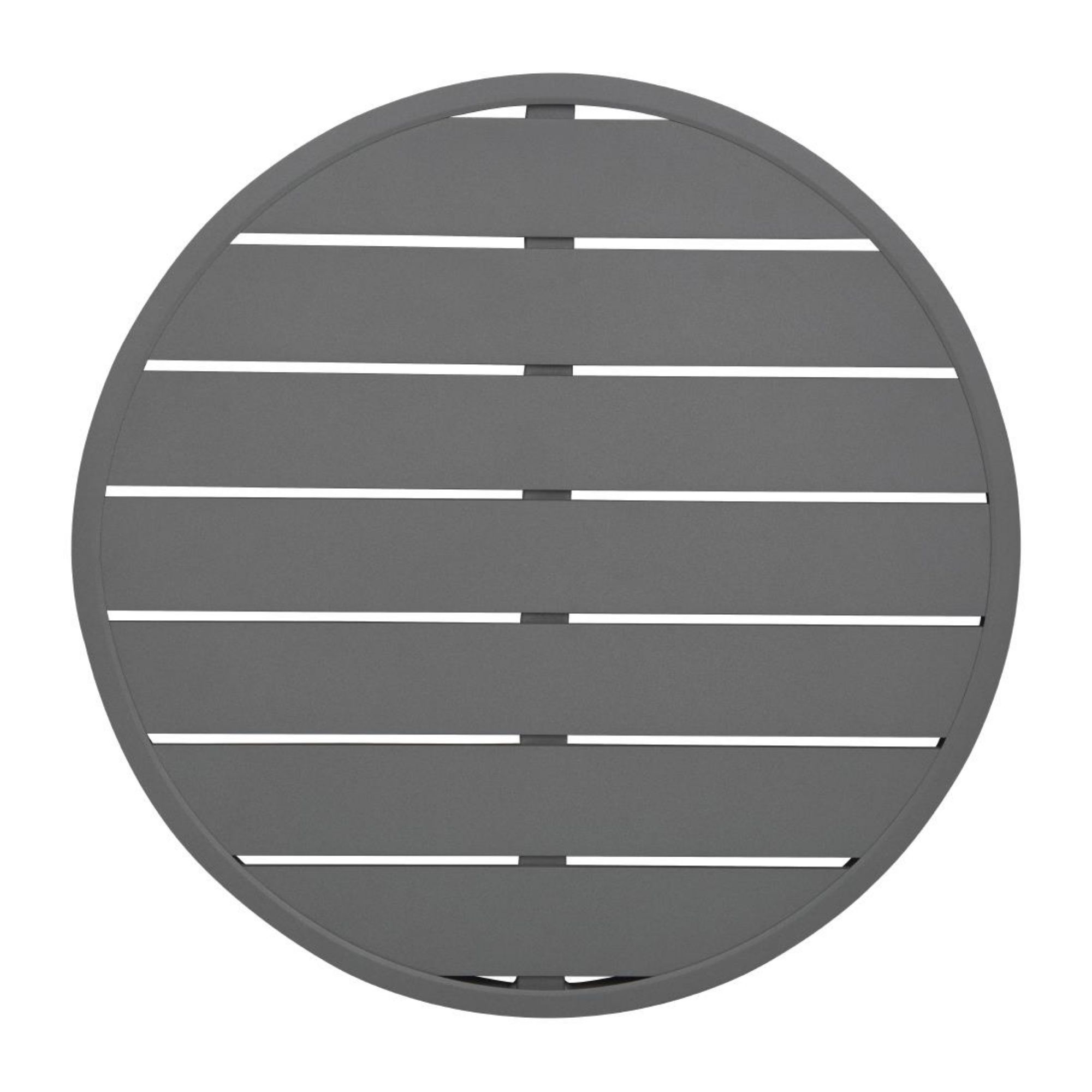 Picture of Bolero Aluminium Round Table Top Dark Grey 580mm - FX037