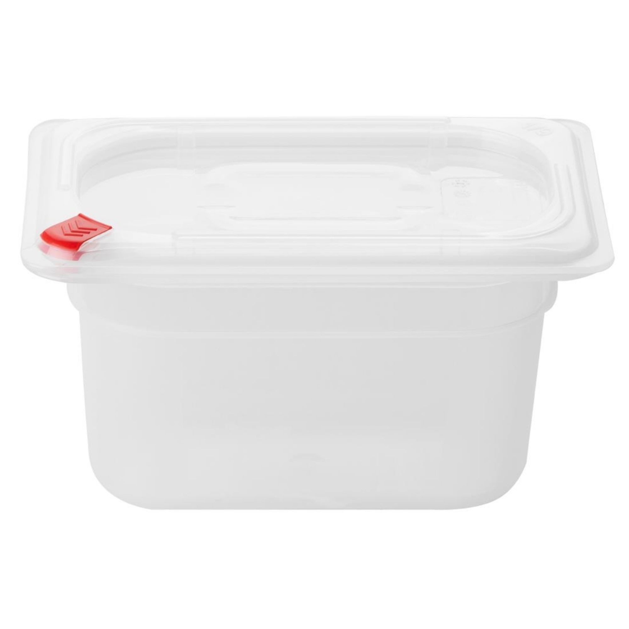 Picture of Hygiplas Click PP GN Container 1/9 with Lid & 7 Colour Clips 100mm 0.85Ltr (Set 4) - FZ099