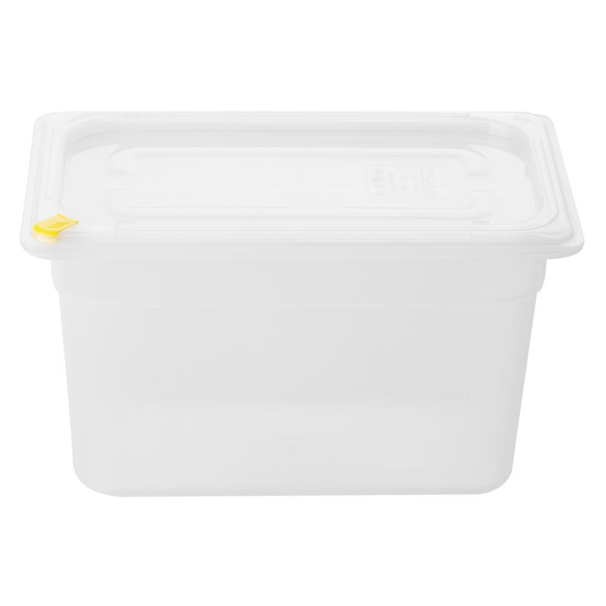 Picture of Hygiplas Click PP GN Container 1/4 with Lid & 7 Colour Clips 150mm 3.7Ltr (Set 4) - FZ096
