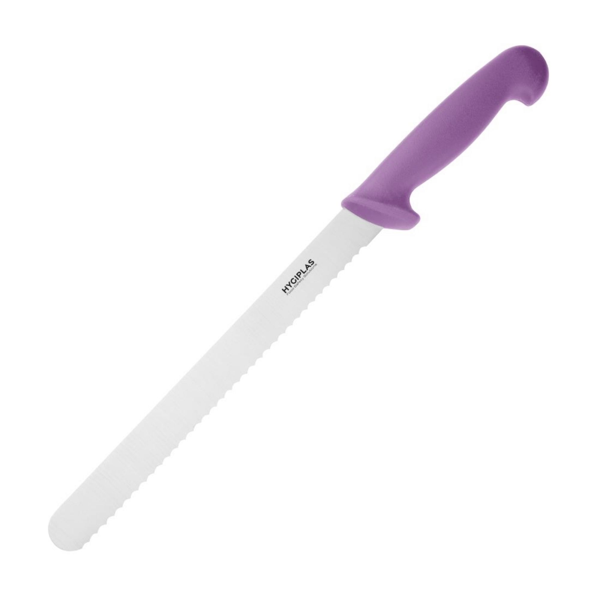 Picture of Hygiplas Slicer Serrated Purple 24.8cm - FX123