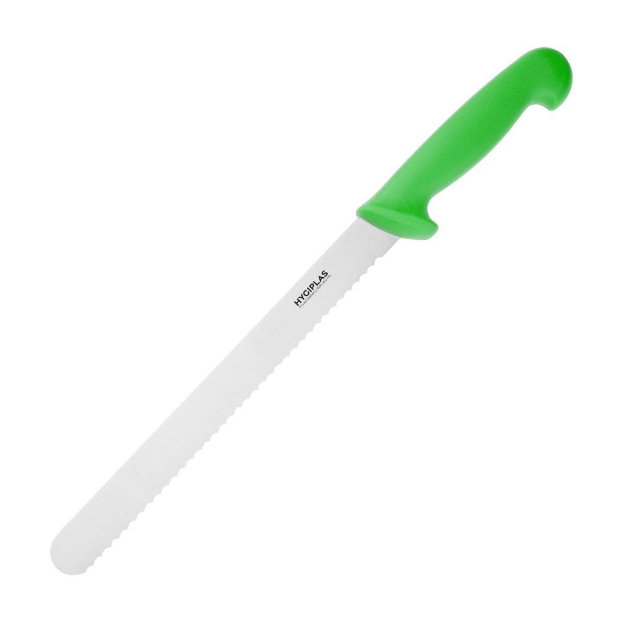 Picture of Hygiplas Slicer Serrated Green 24.8cm - FX121