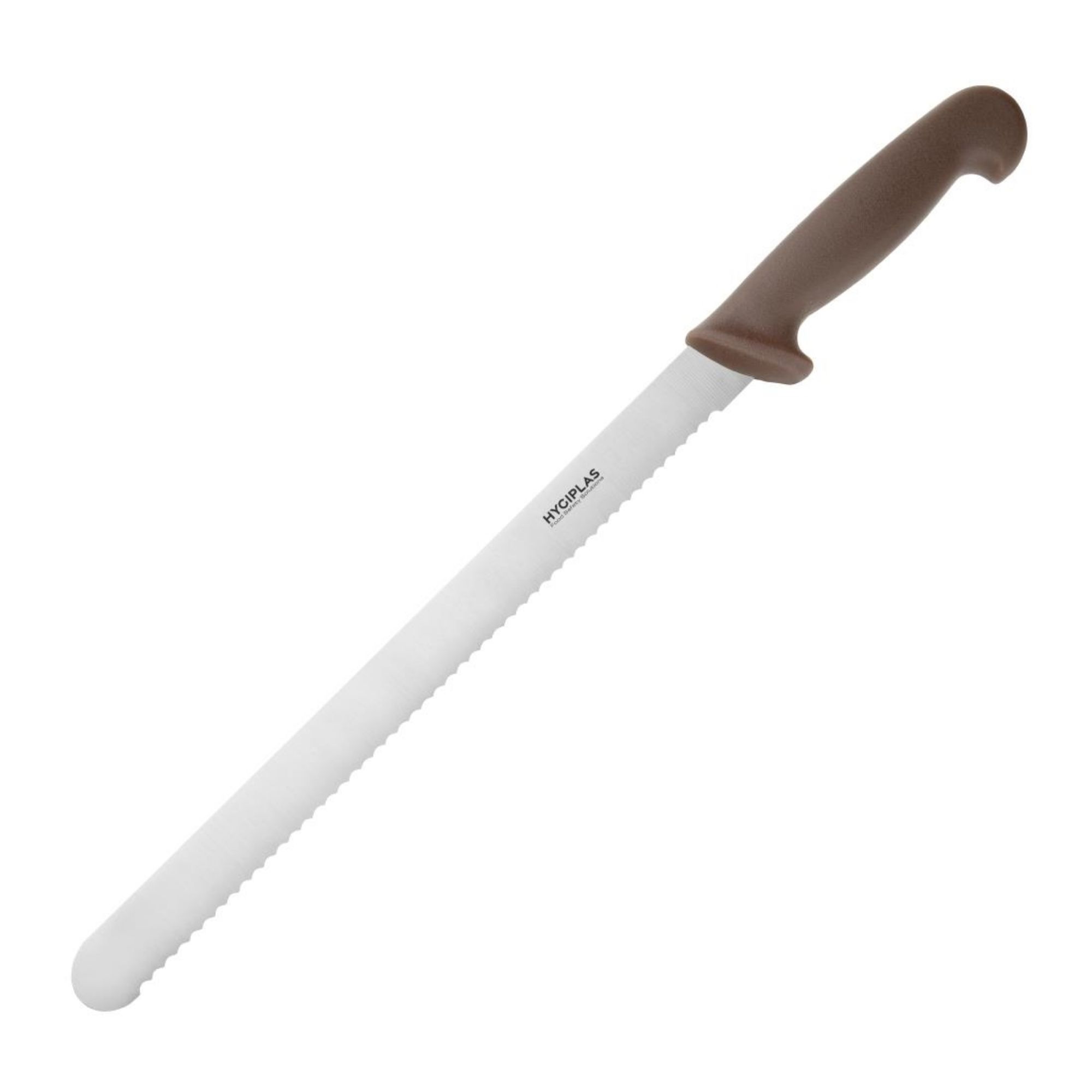 Picture of Hygiplas Slicer Serrated Brown 30cm - FX118