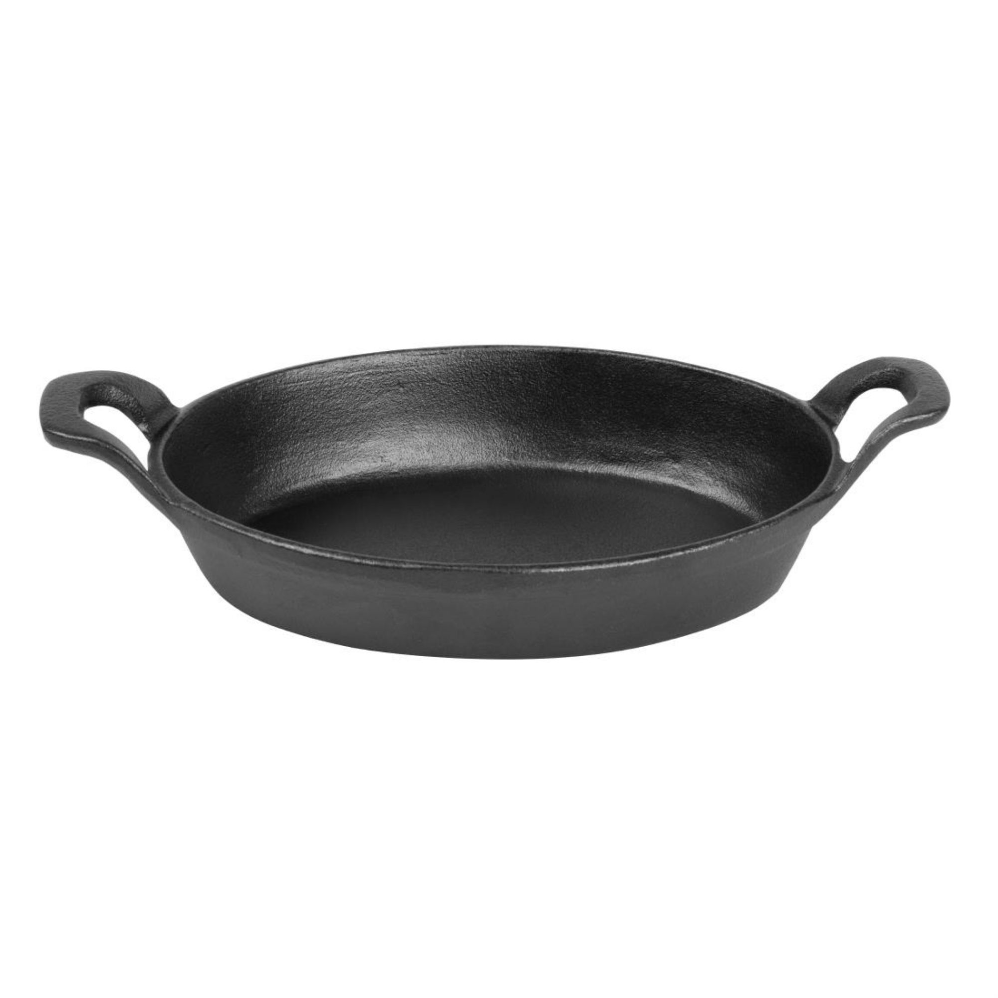 Picture of Olympia Cast Iron Oval Eared Dish 220x150mm - FW817