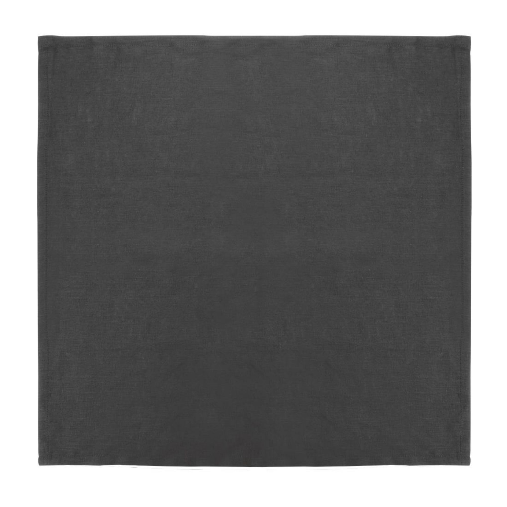 Picture of Olympia Linen Table Napkin Black 400x400mm (12 Pack) - FW697
