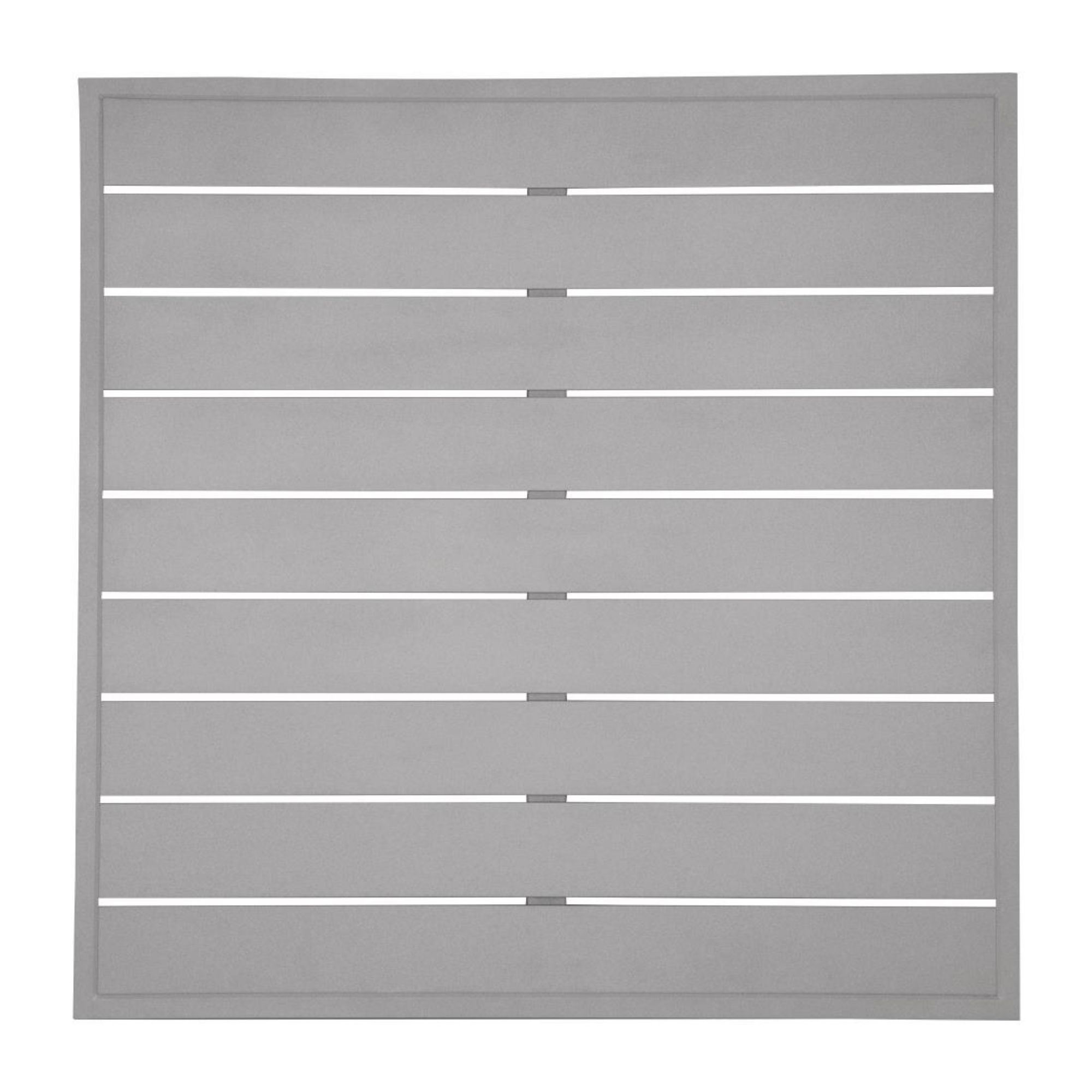 Picture of Bolero Aluminium Square Table Top Light Grey 700mm - FW598