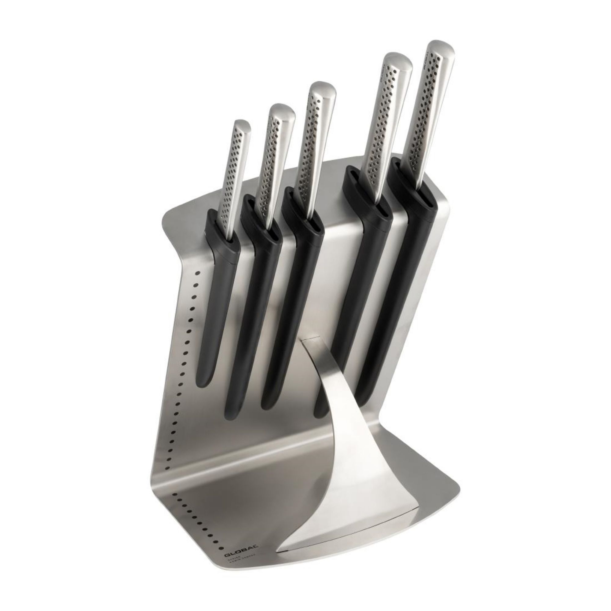 Picture of Global Knives Ukon Range 6-Piece Knife Block Set - FW536