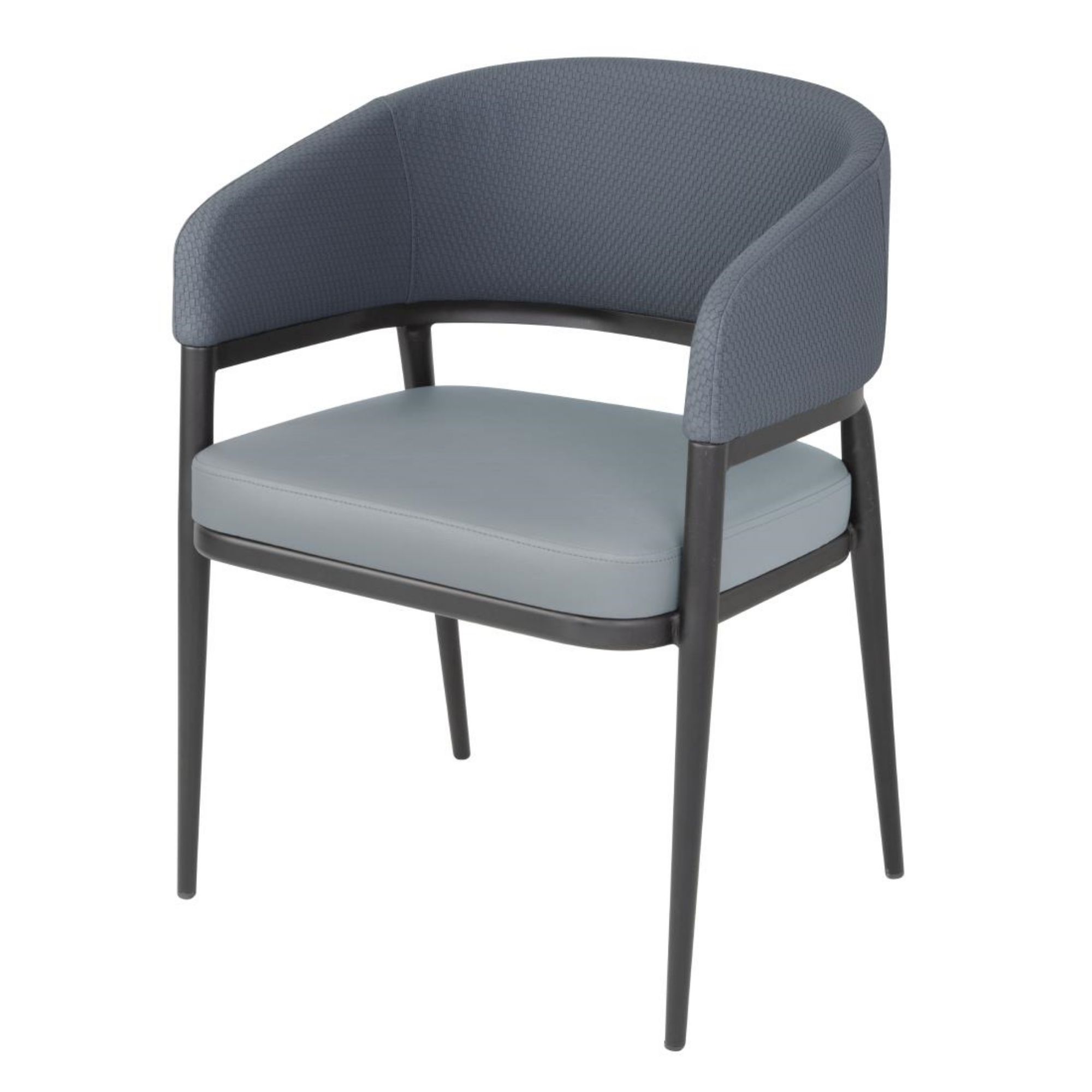 Picture of Bolero Meridian Interior Chairs - Stone Blue (2 Pack) - FU521