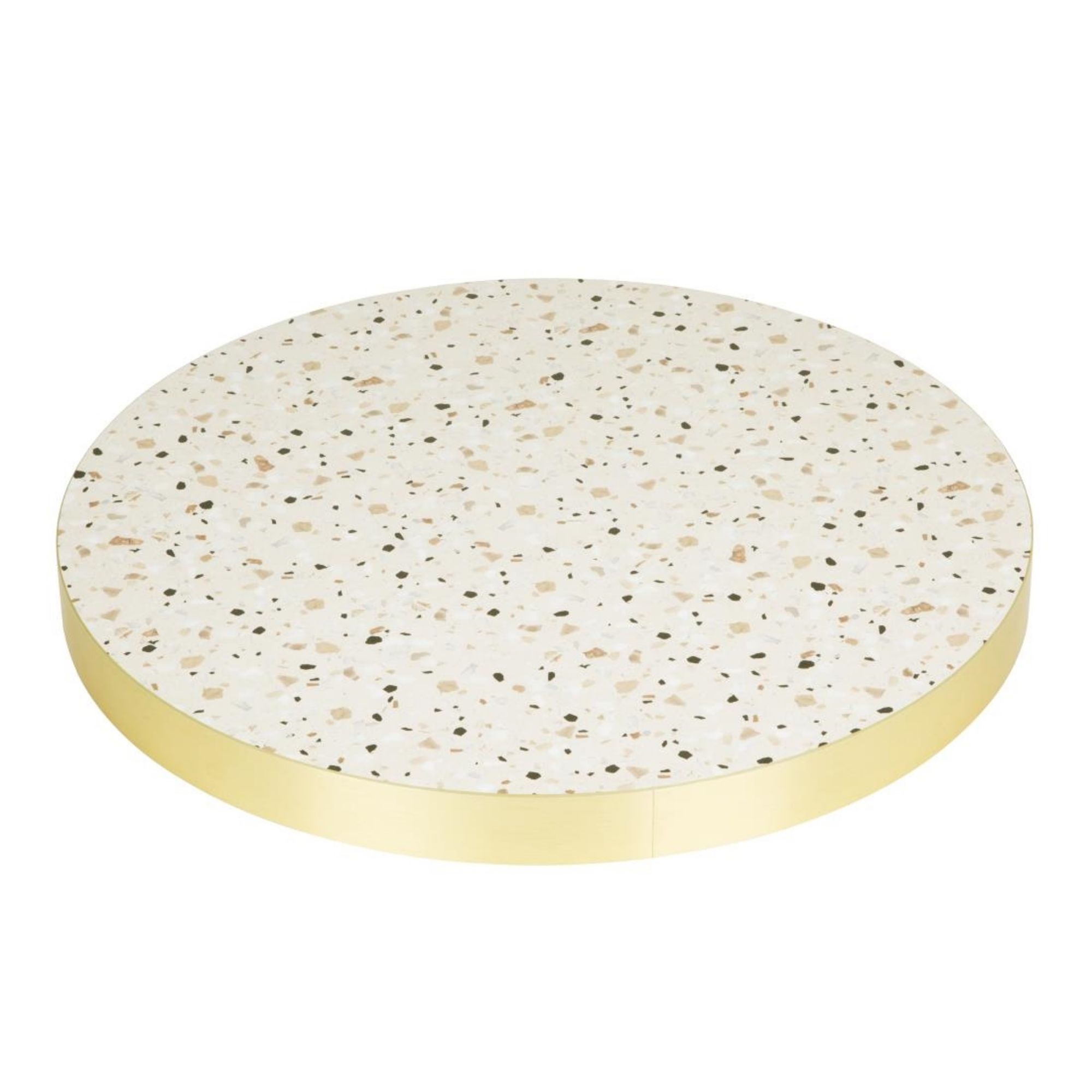 Picture of Bolero Terrazzo Style Round Table Top 600mm - FU518