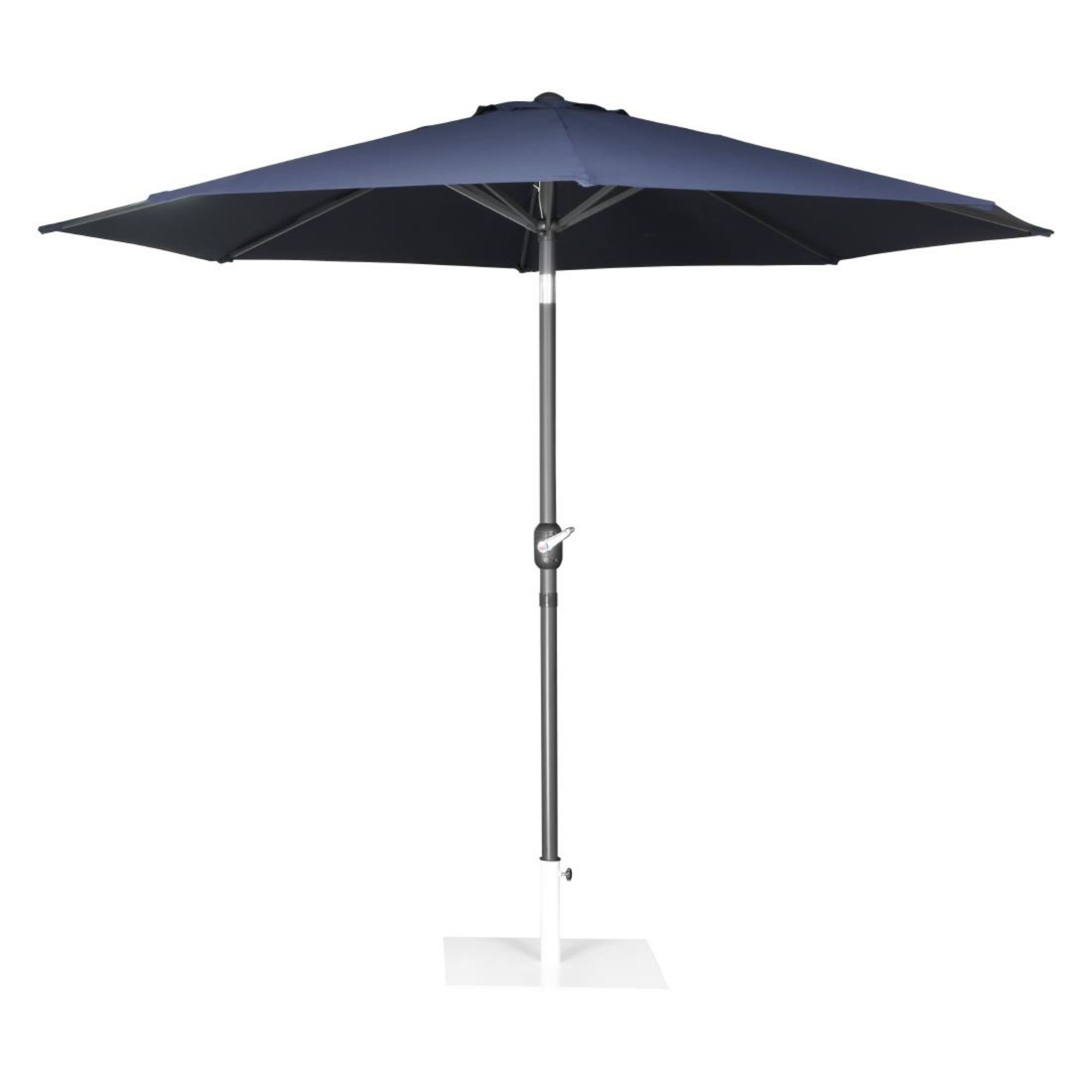 Picture of Bolero Seville Round Parasol 3m Diameter Navy Blue - FU504