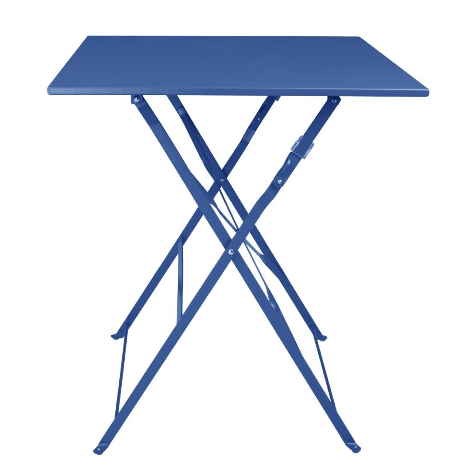 Picture of Bolero Perth Pavement Style Square Table Dark Navy - FU540