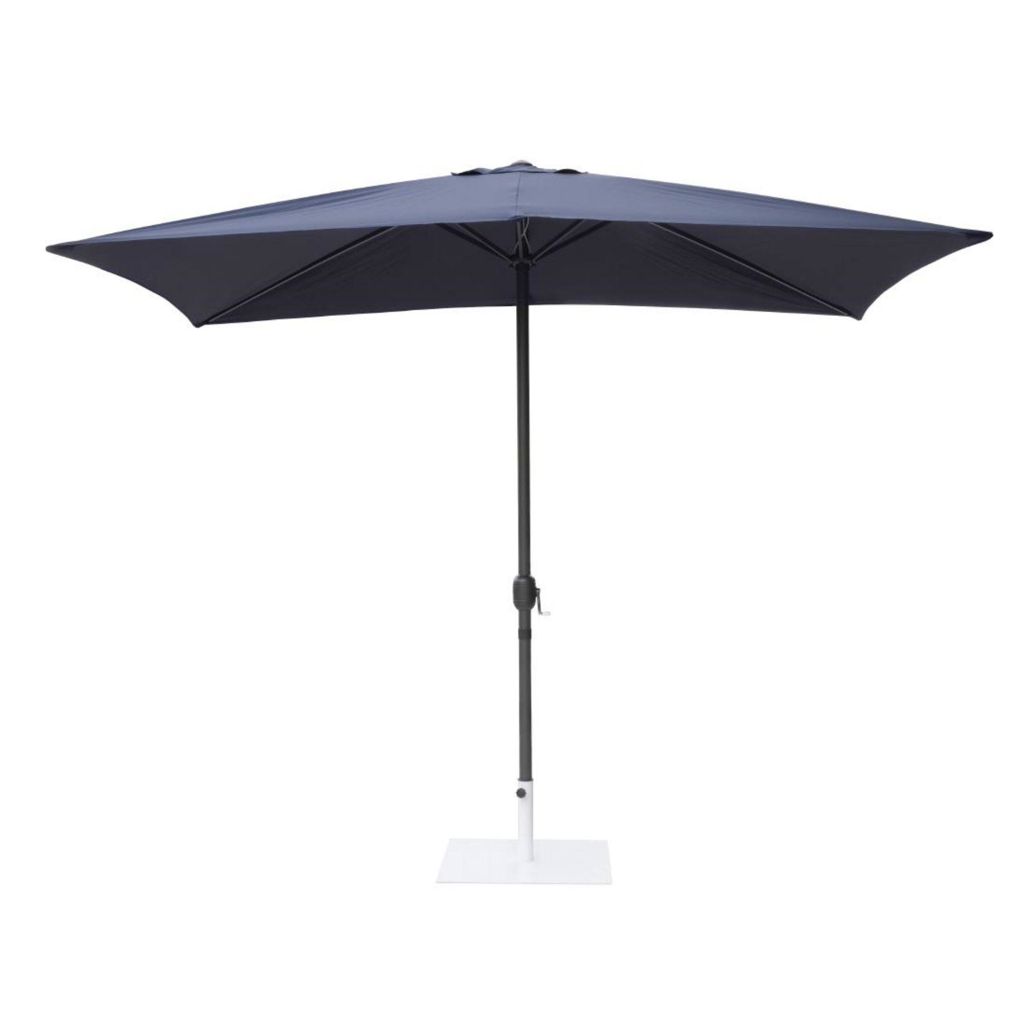 Picture of Bolero Seville Square Parasol 2x3m Navy Blue - FU506